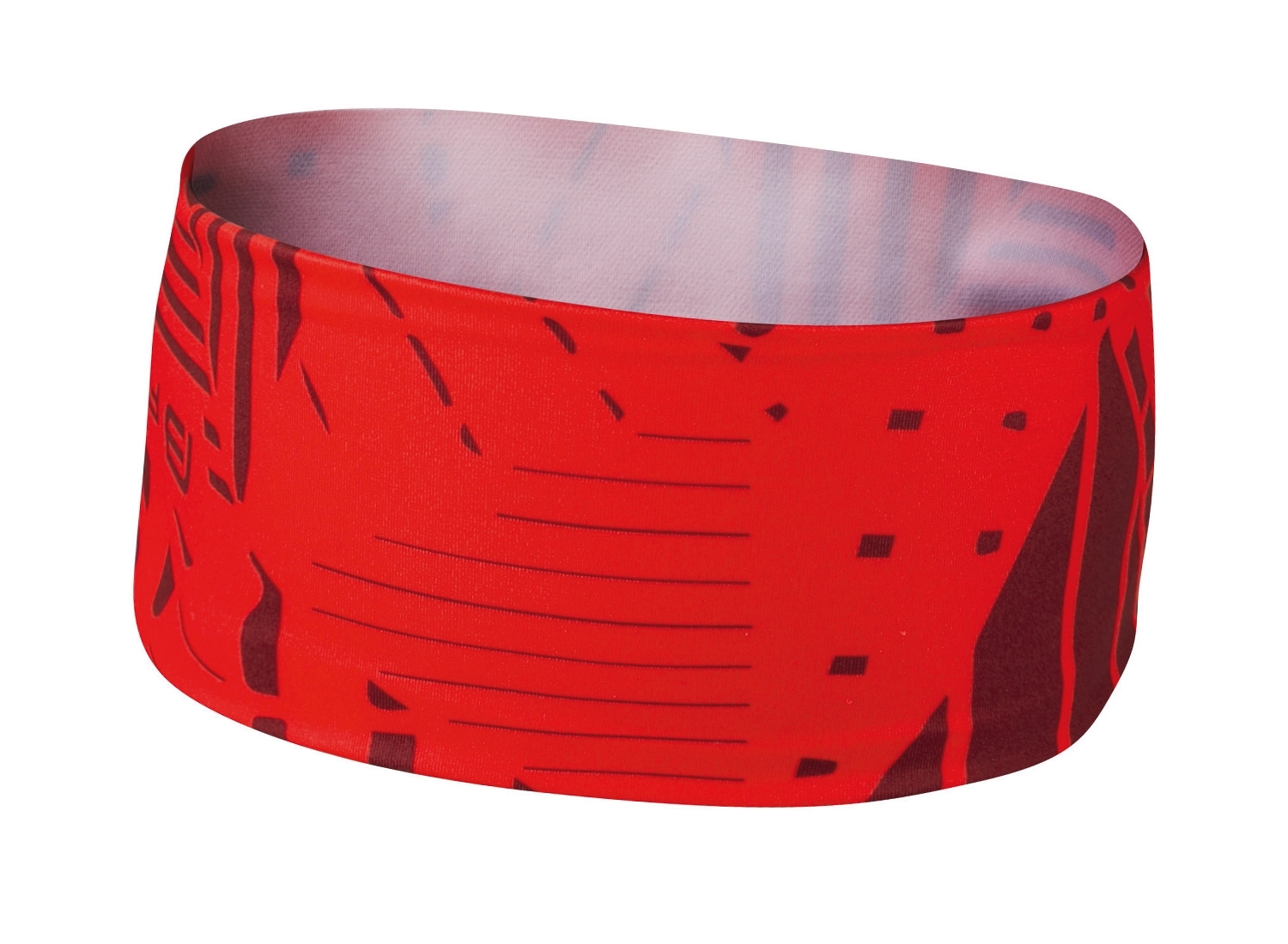 headband FORCE SHARD sport narrowed, red UNI