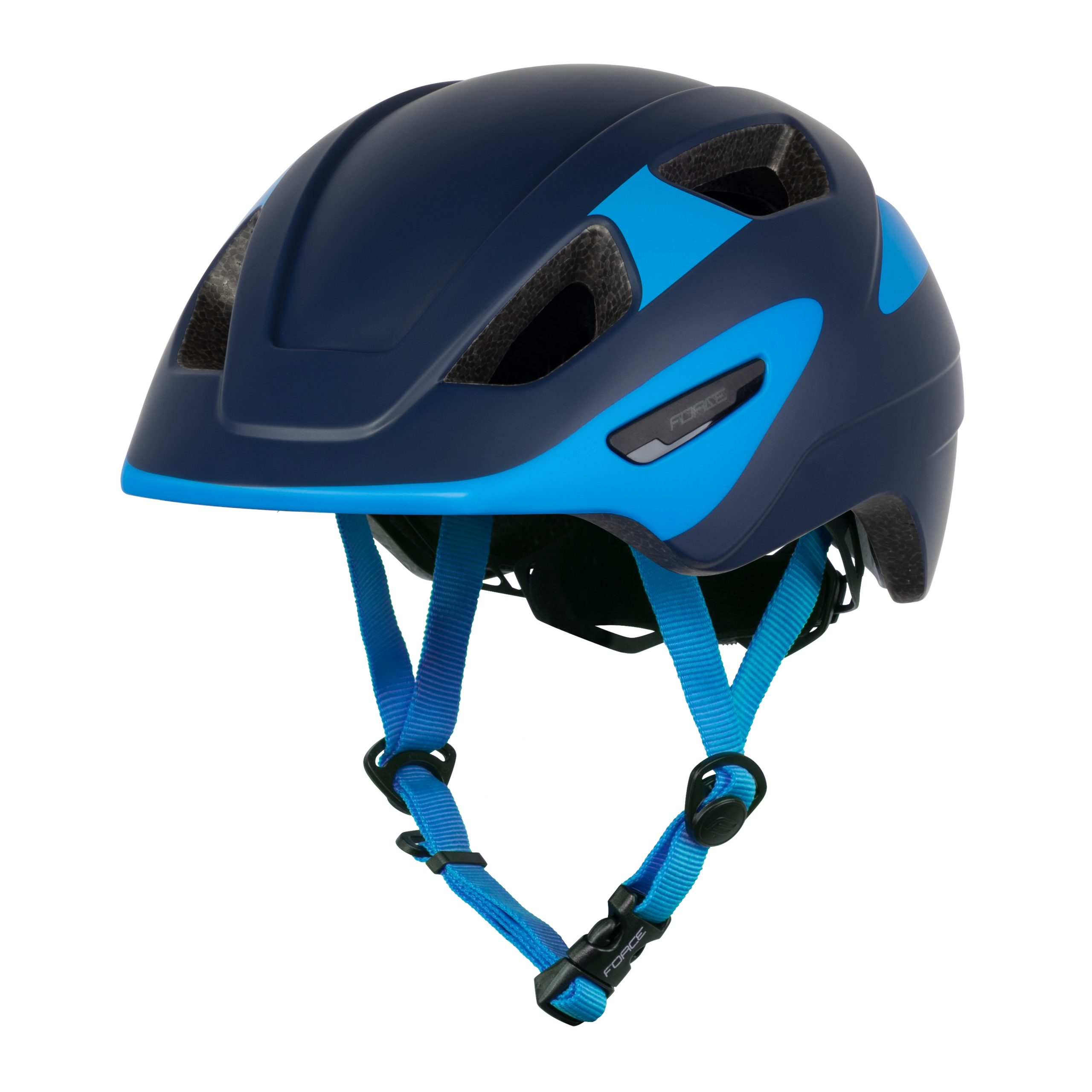 helmet FORCE AKITA junior, blue S-M