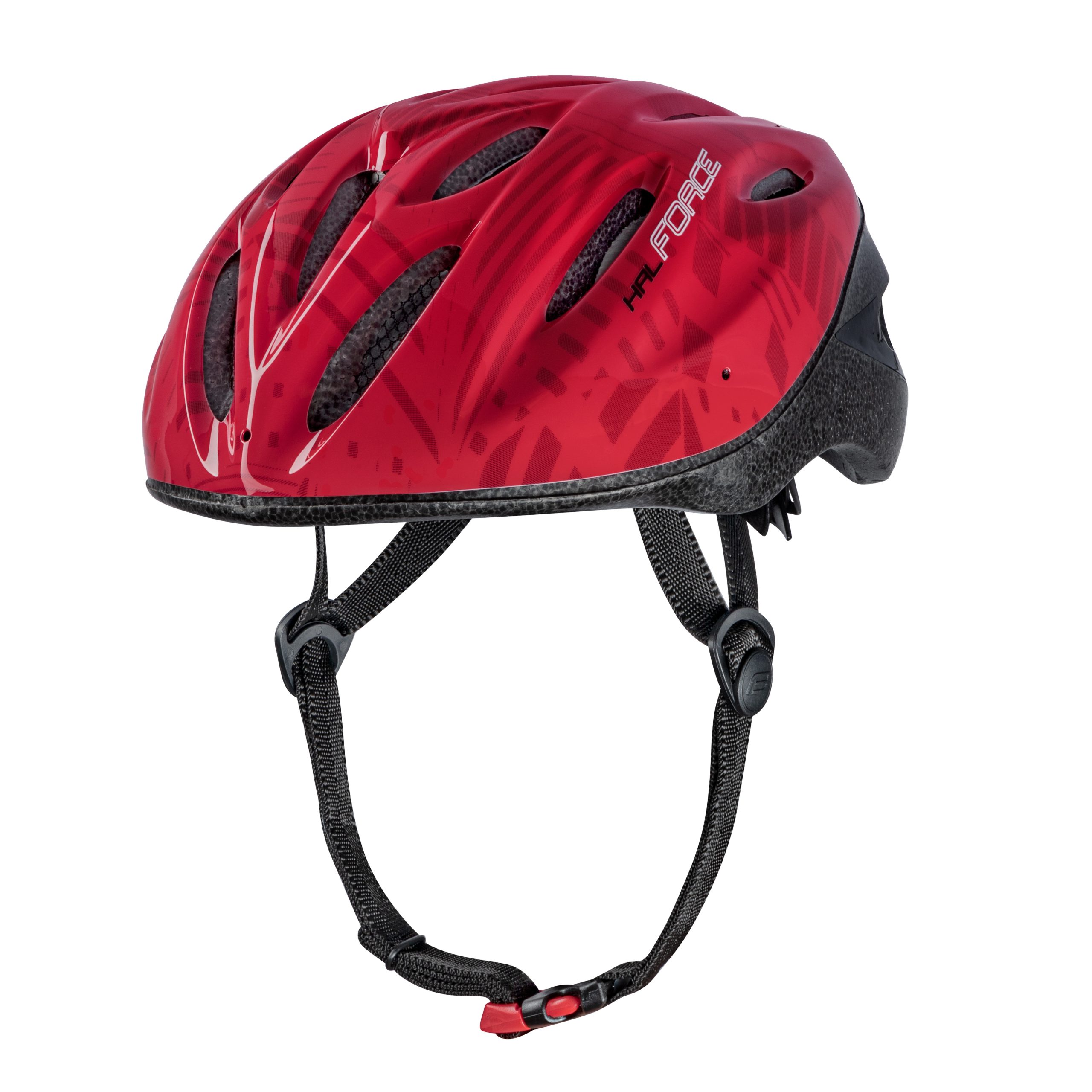 helmet FORCE HAL, red L – XL