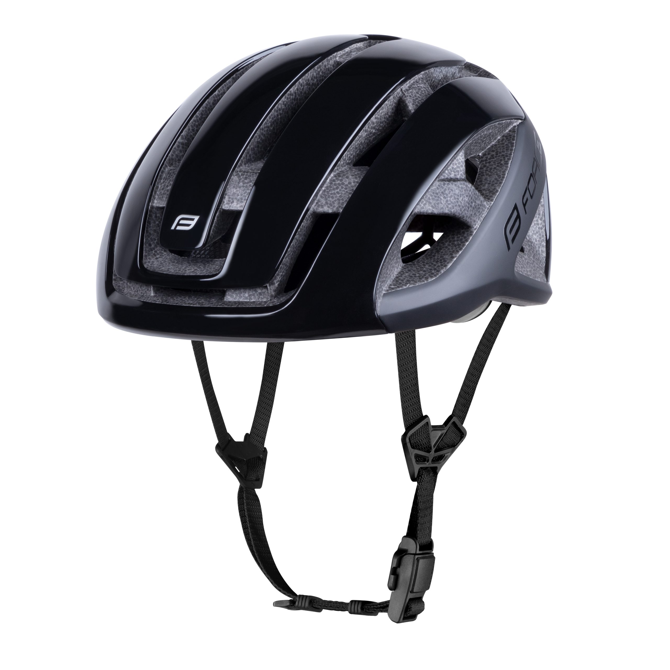 helmet FORCE NEO, black matt-glossy, L-XL