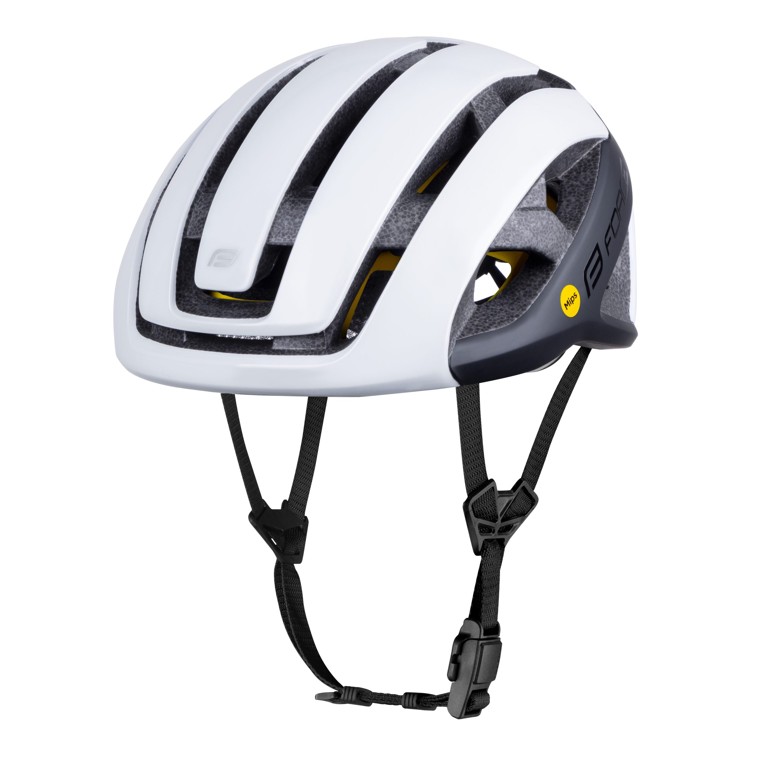 helmet FORCE NEO MIPS, white-black, L-XL