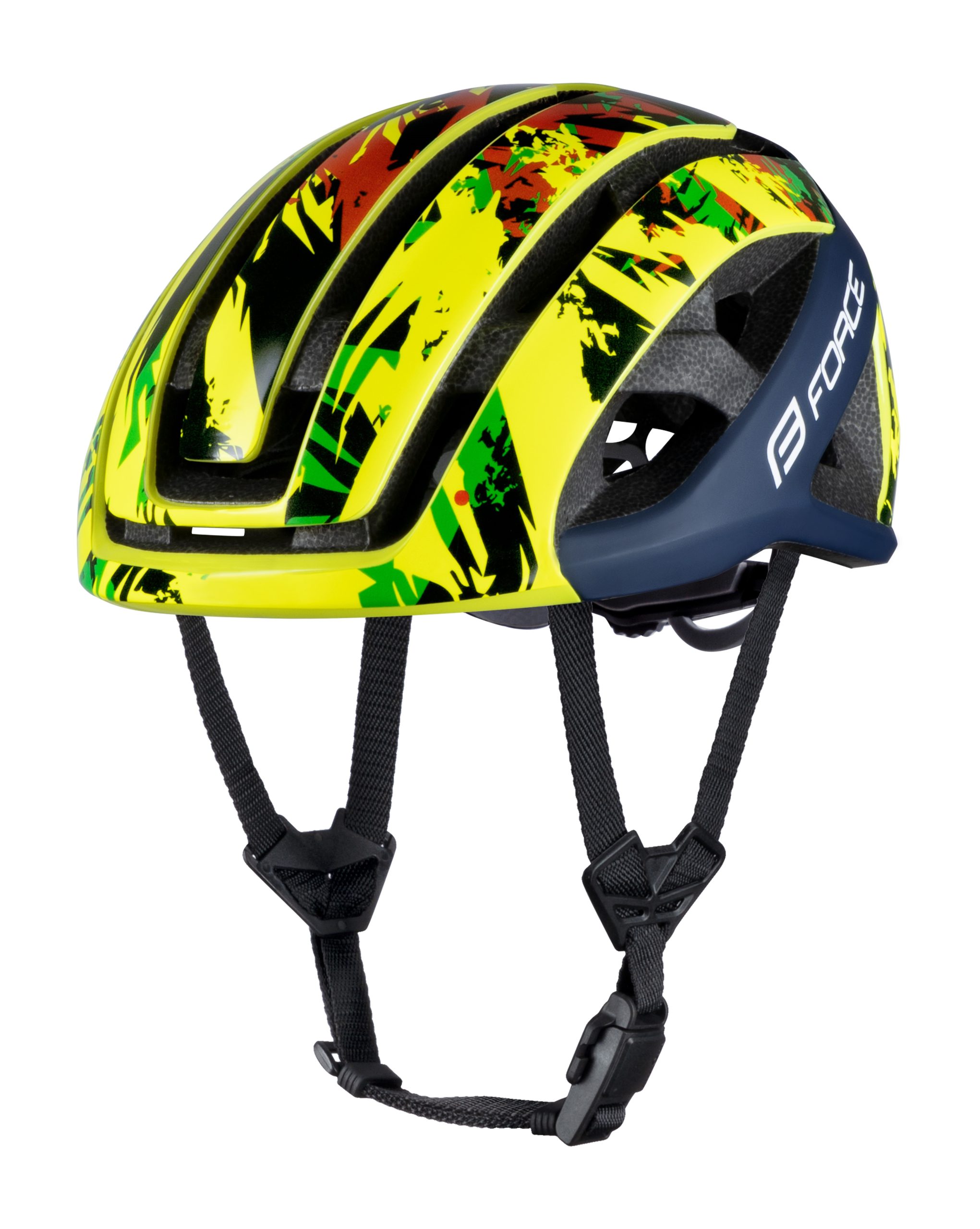 helmet FORCE NEO SAVAGE, fluo, L-XL