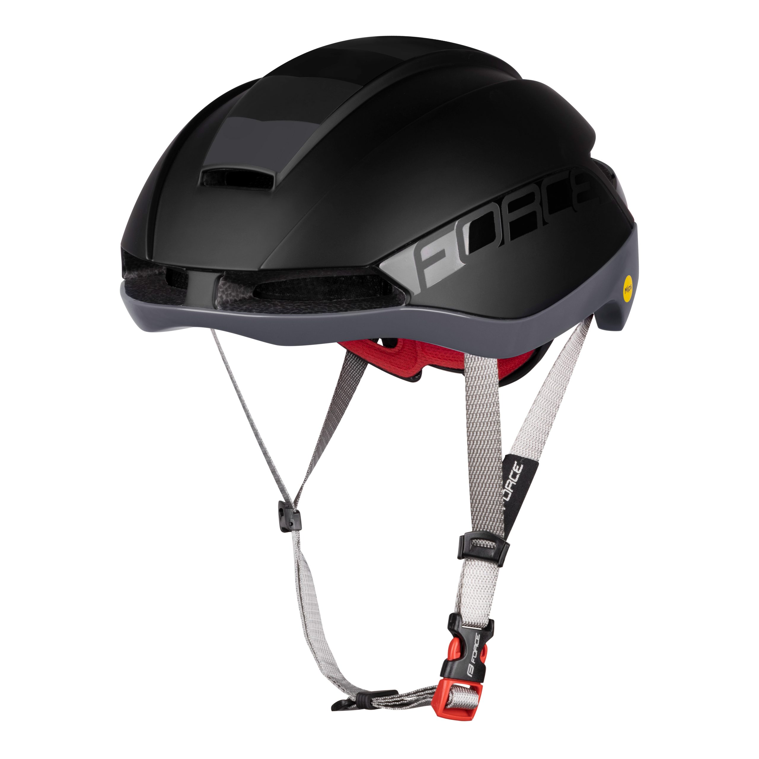 helmet FORCE ORCA MIPS,black matt-grey, L-XL