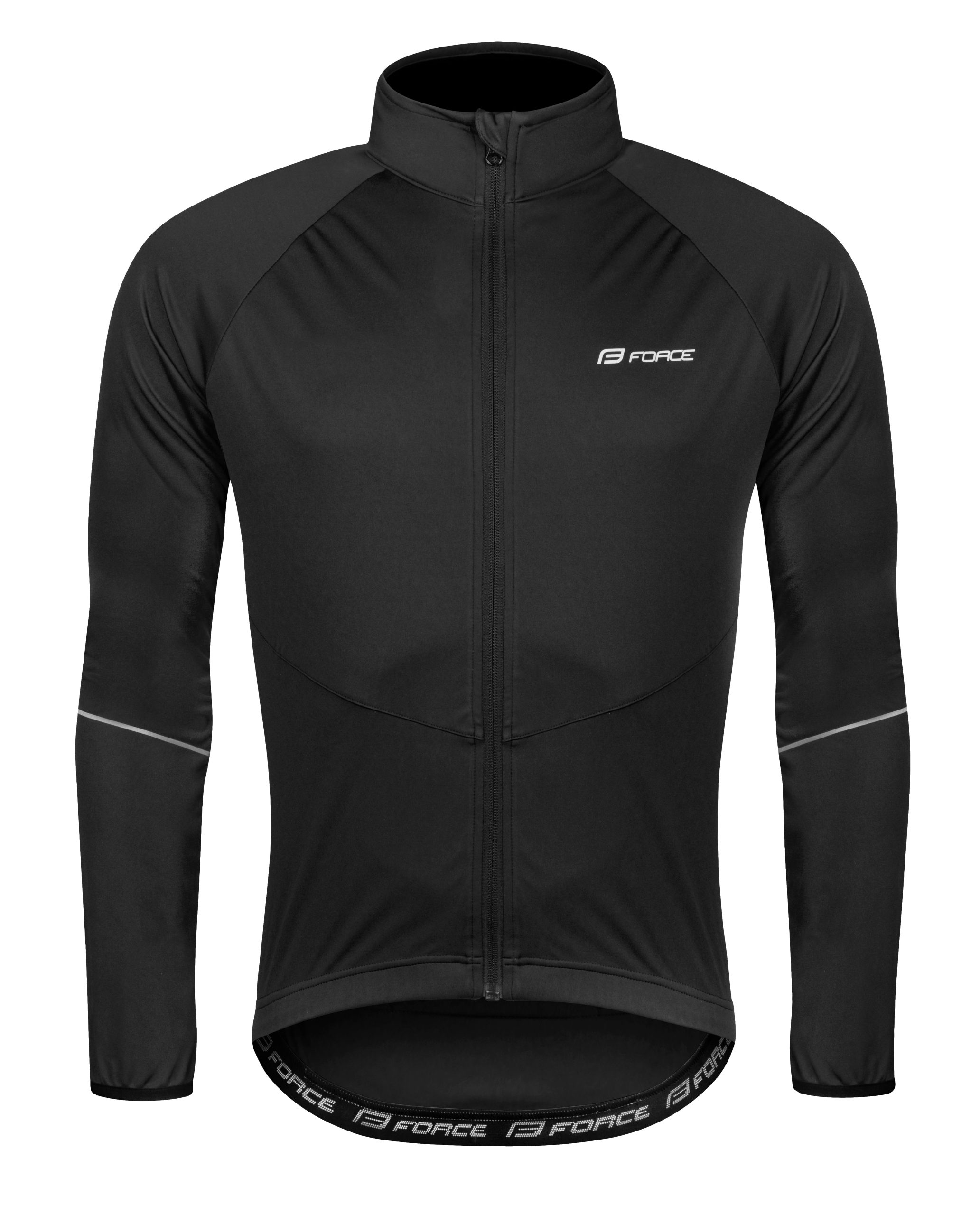 jacket FORCE ARROW softshell, black 3XL