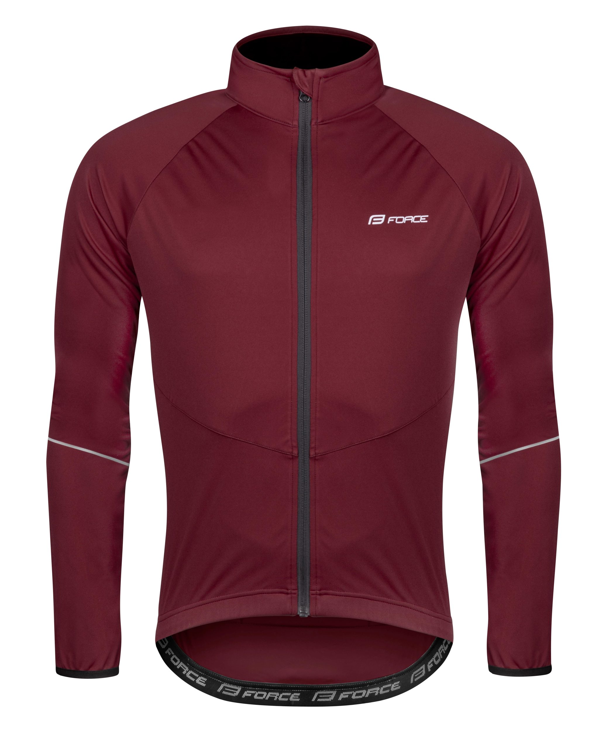 jacket FORCE ARROW softshell, claret XS