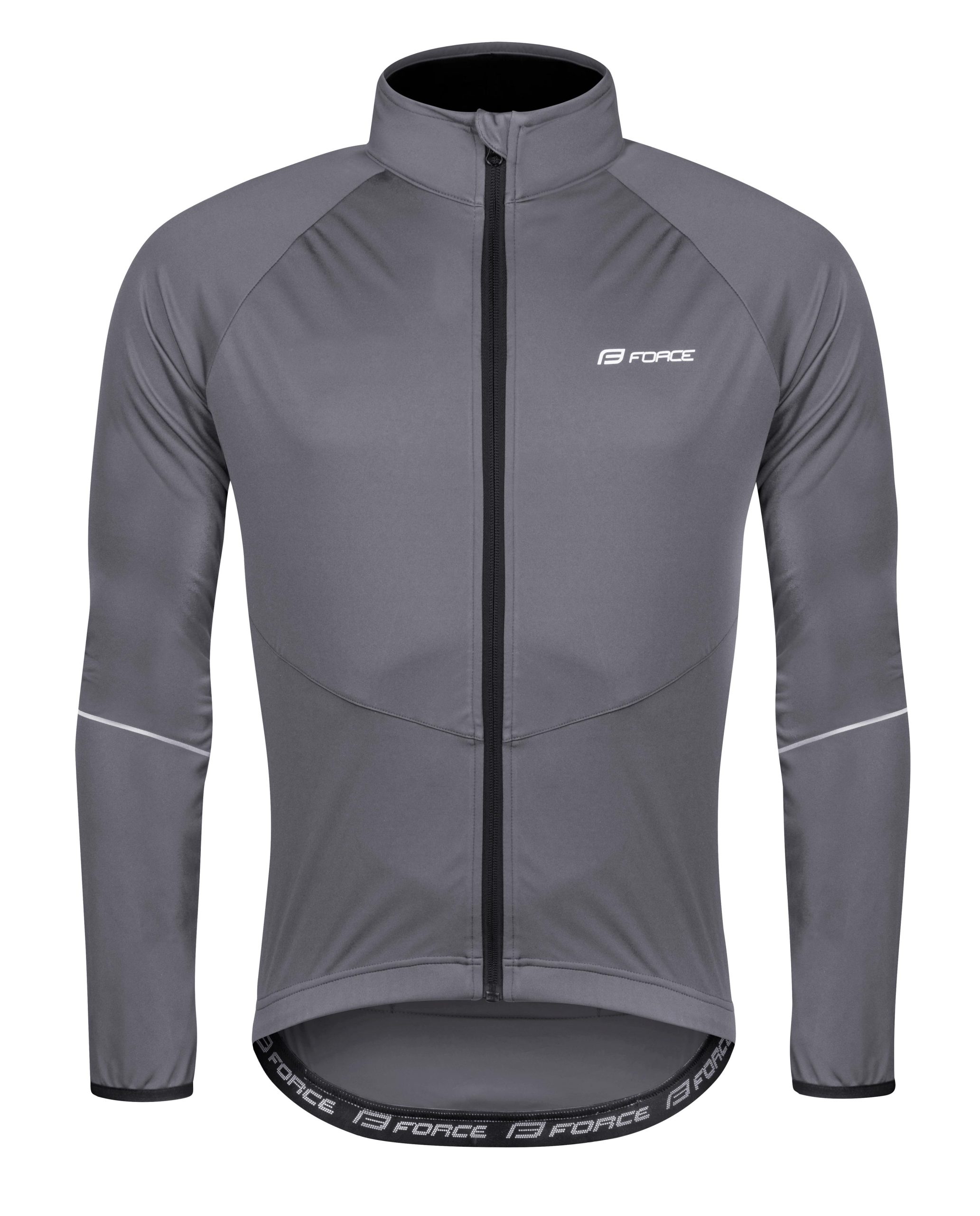 jacket FORCE ARROW softshell, grey 3XL