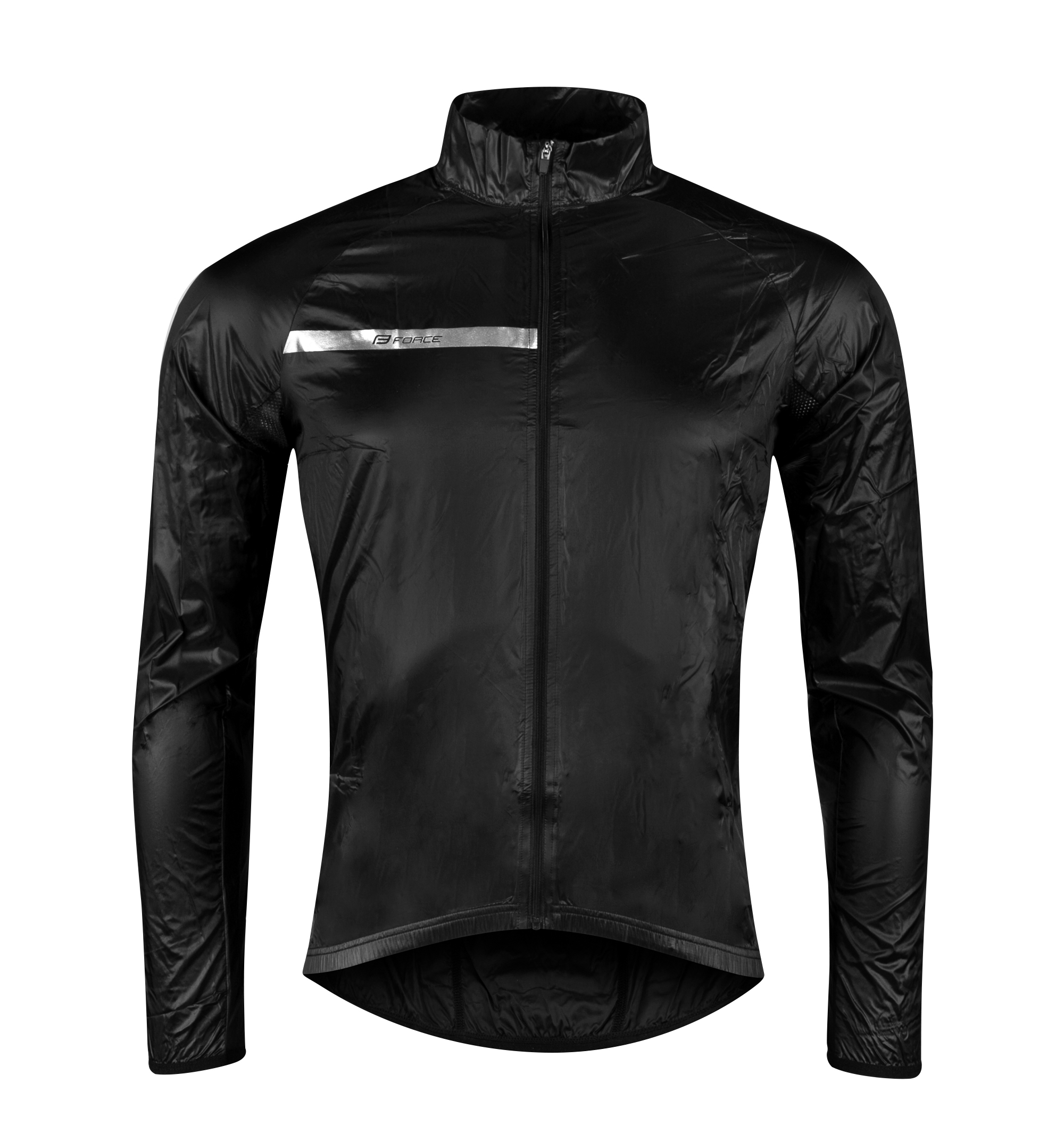 jacket FORCE WINDPRO windproof, black XS