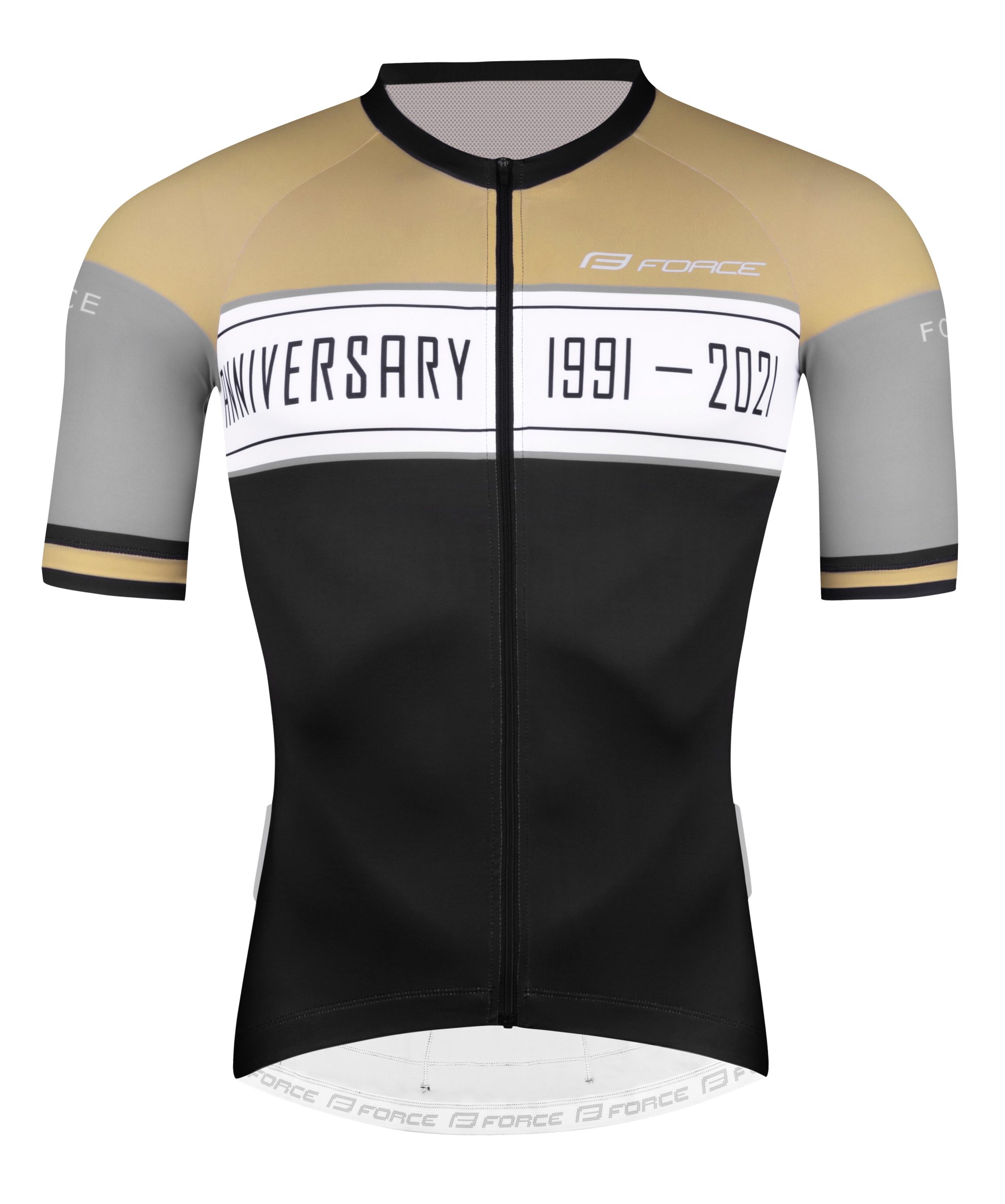 jersey F ANNIVERSARY sh. sleeves, black-gold 3XL