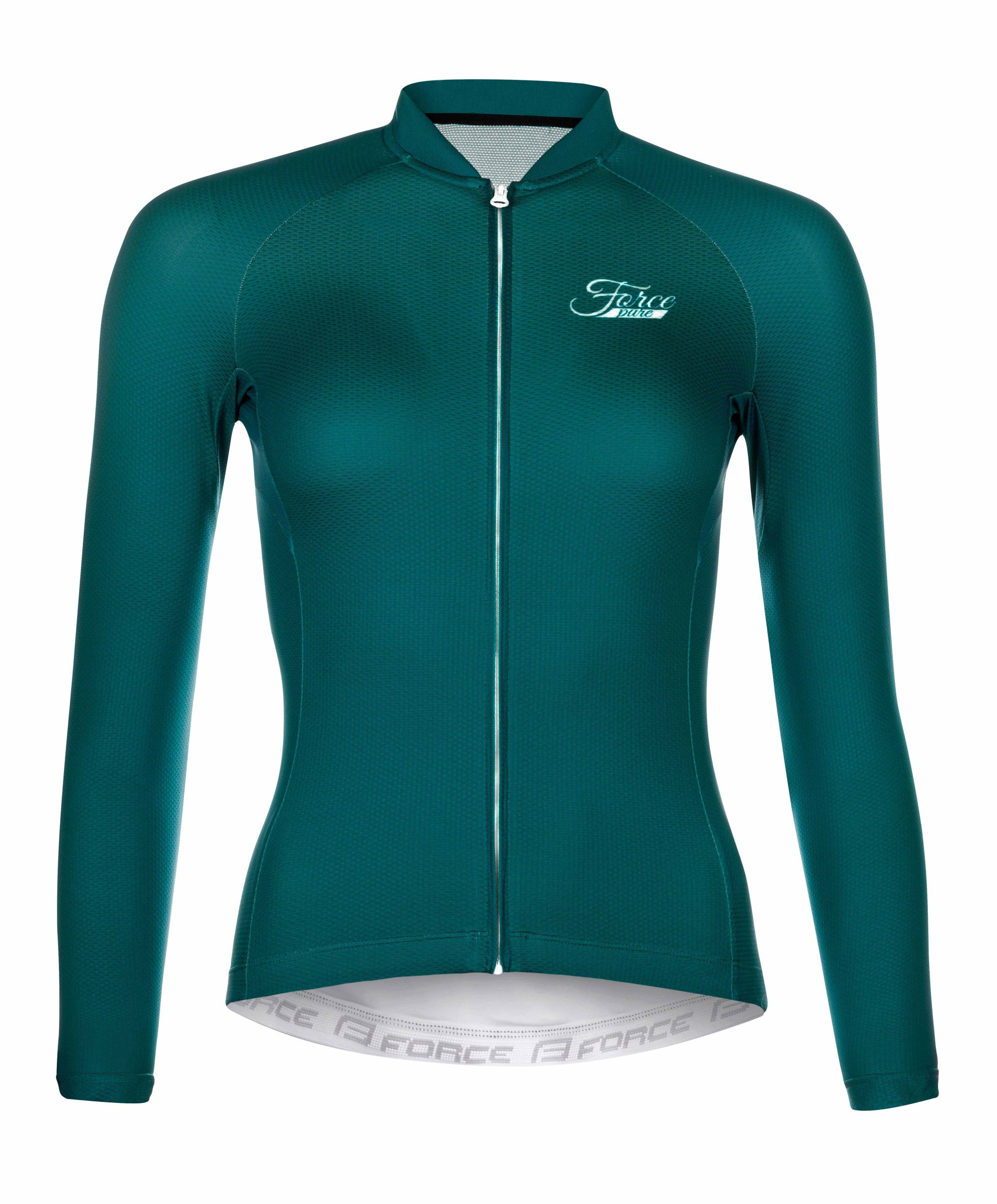 jersey F PURE LADY long sleeve, petrol blue L