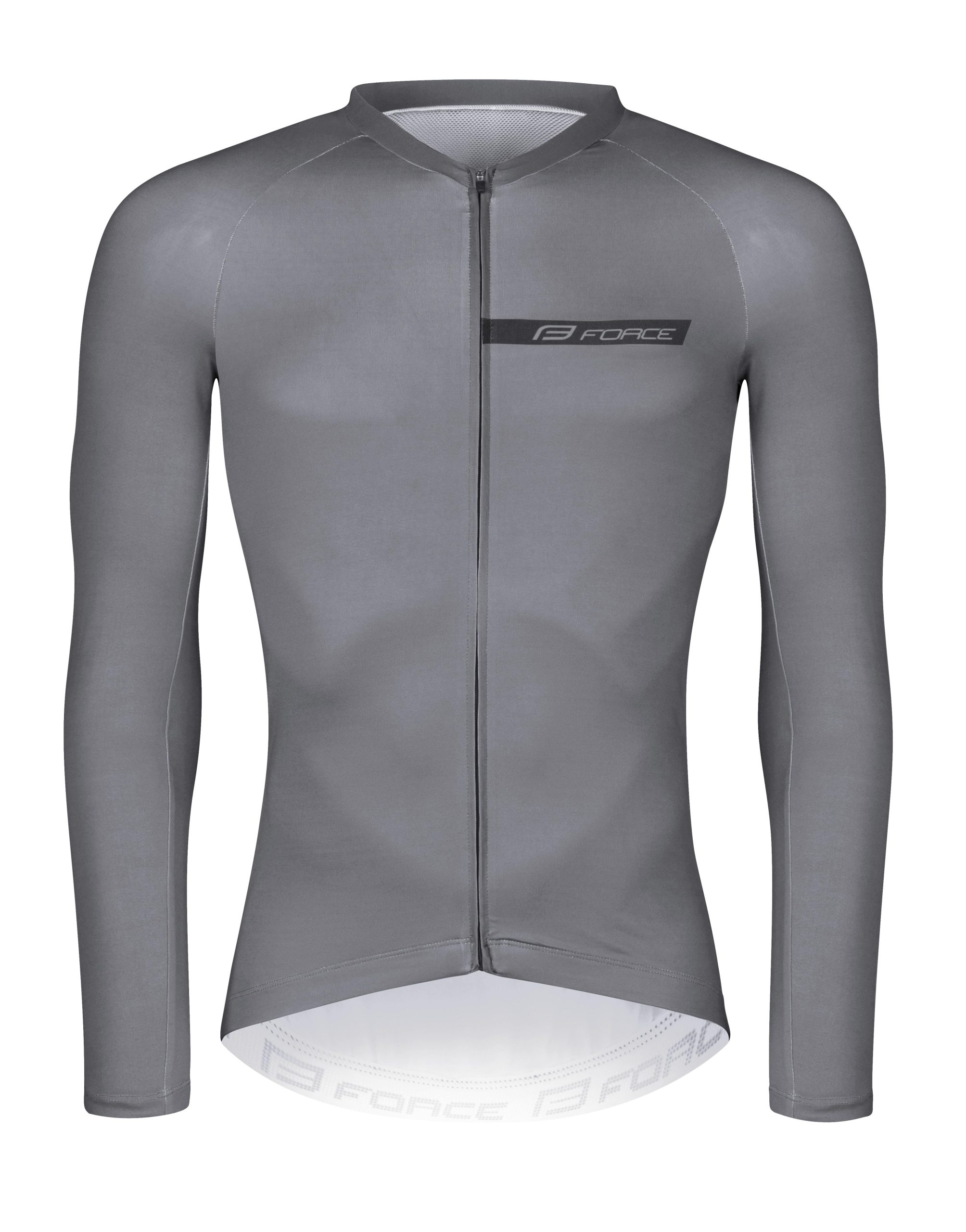 jersey FORCE CHARM long sleeve, grey L