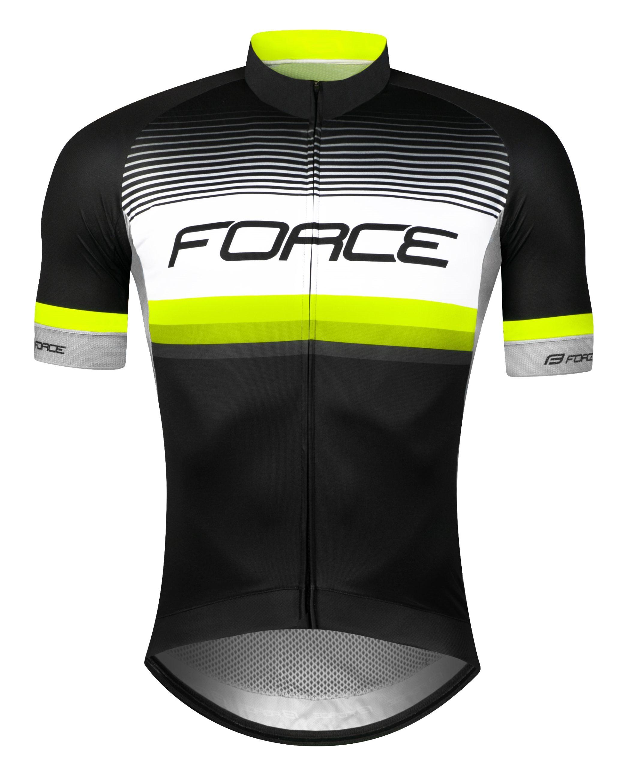 jersey FORCE DRIVE, short sleeves, black