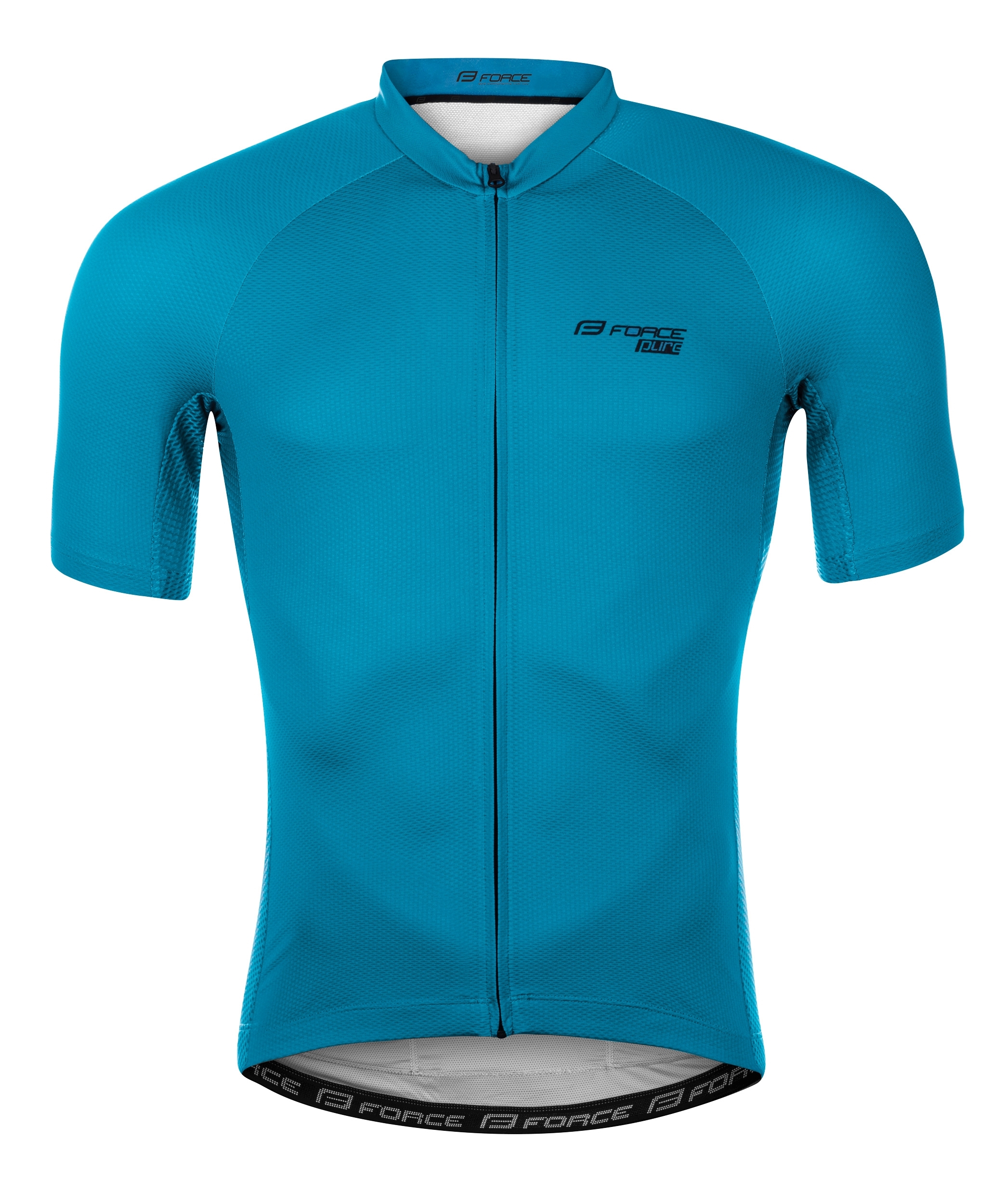 jersey FORCE PURE sh. sleeve, blue 3XL