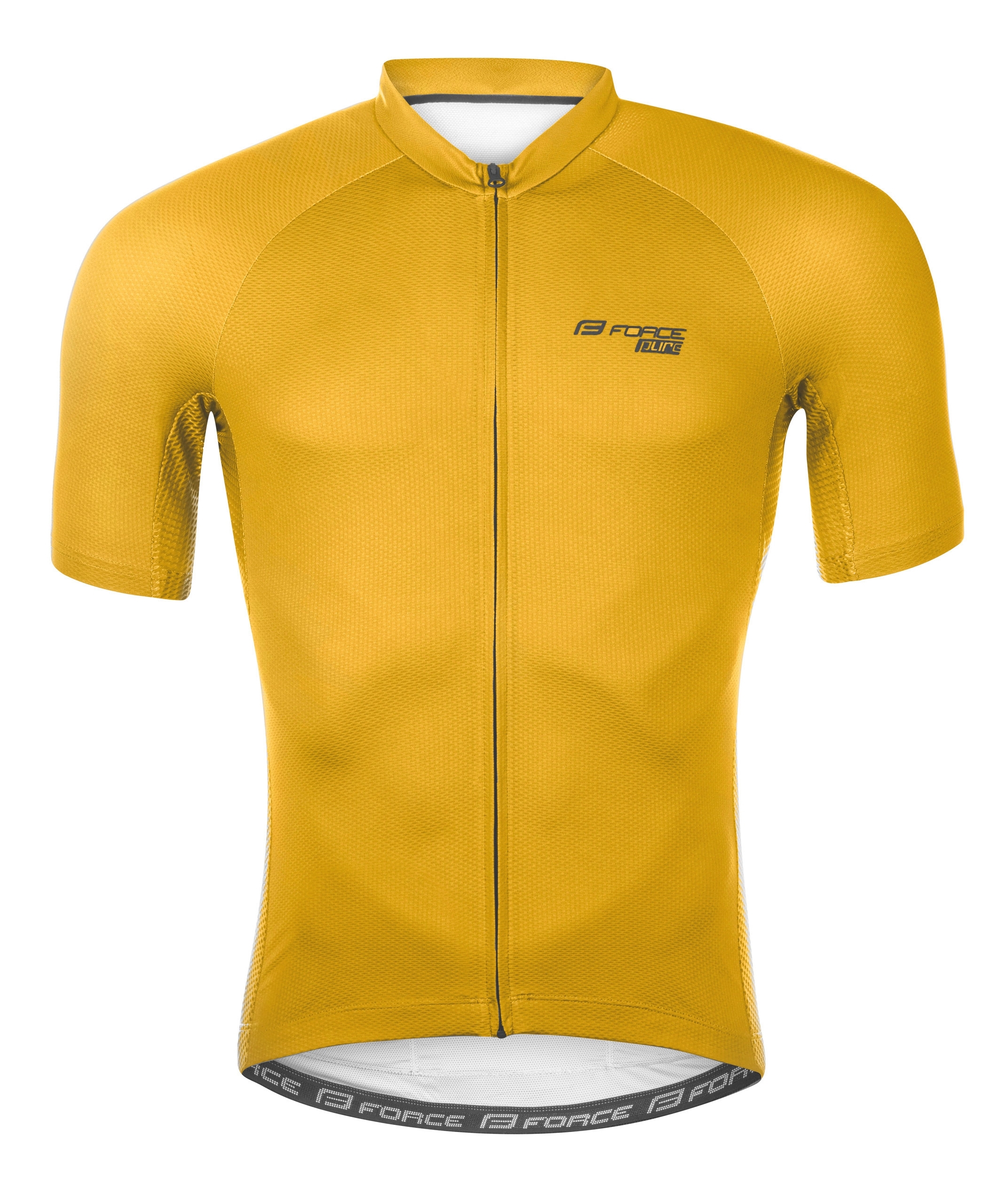 jersey FORCE PURE sh. sleeve, yellow 3XL