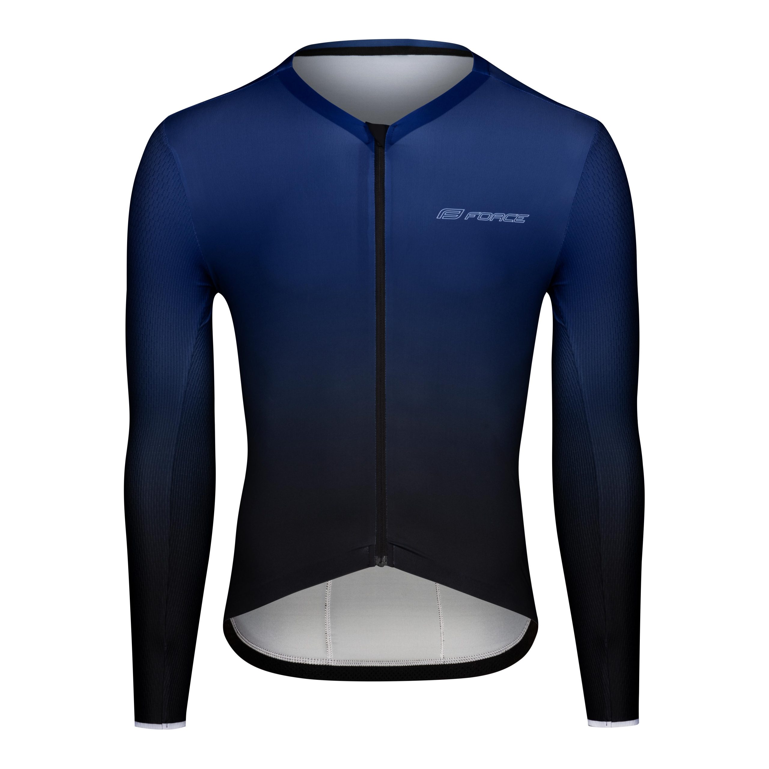 jersey FORCE SMOOTH long sleeves, blue-black M