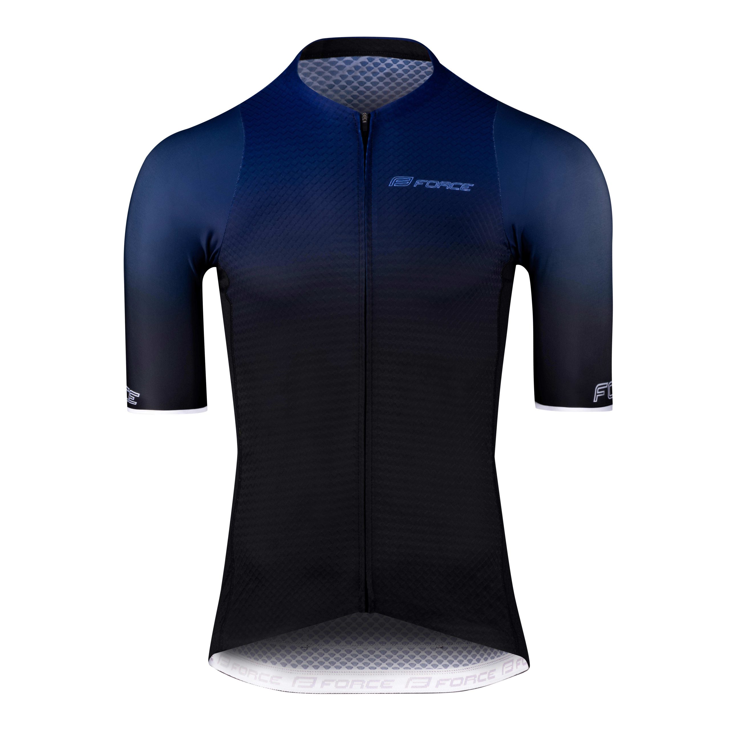 jersey FORCE SMOOTH short sl, blue-black M