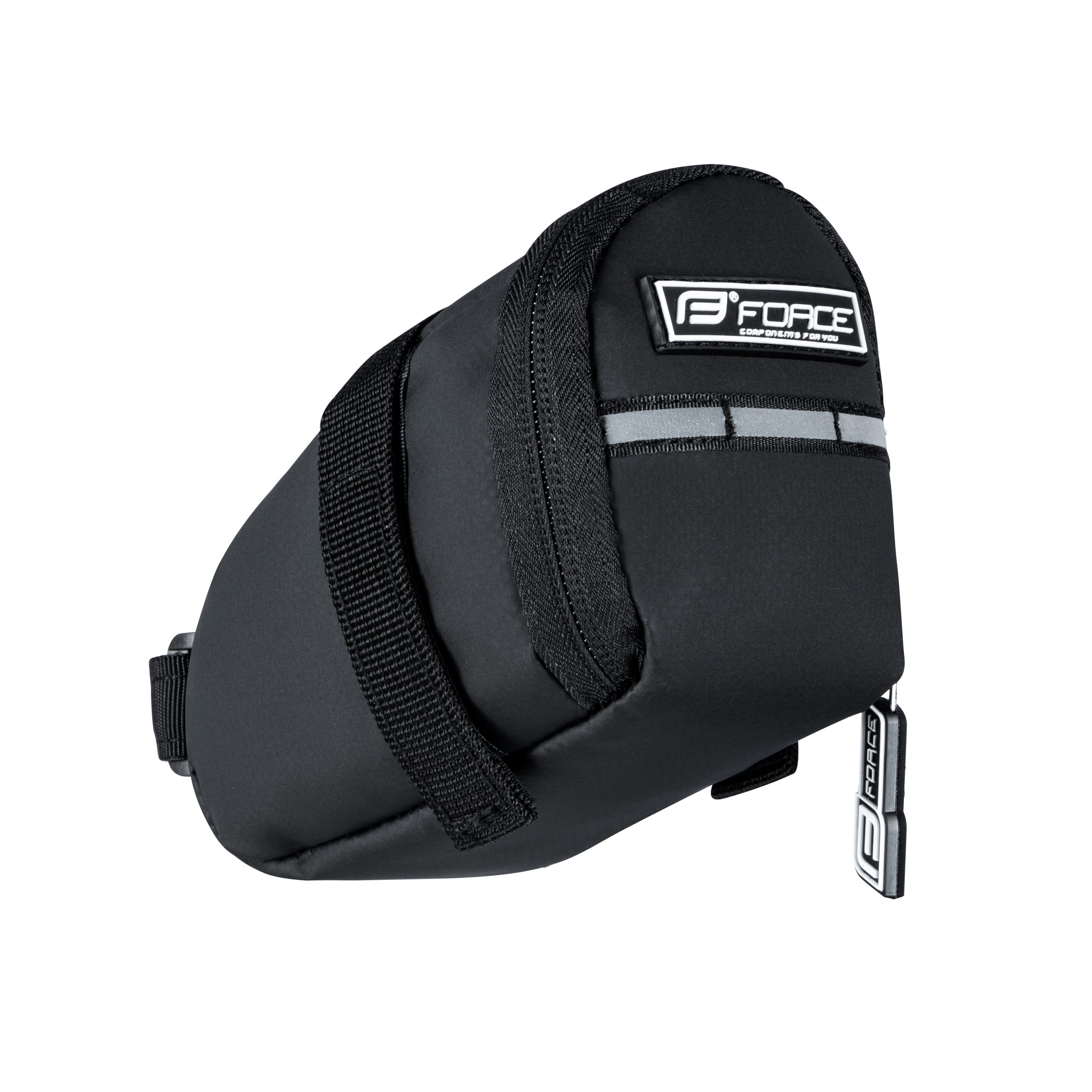 seat bag FORCE DOCK velcro, black