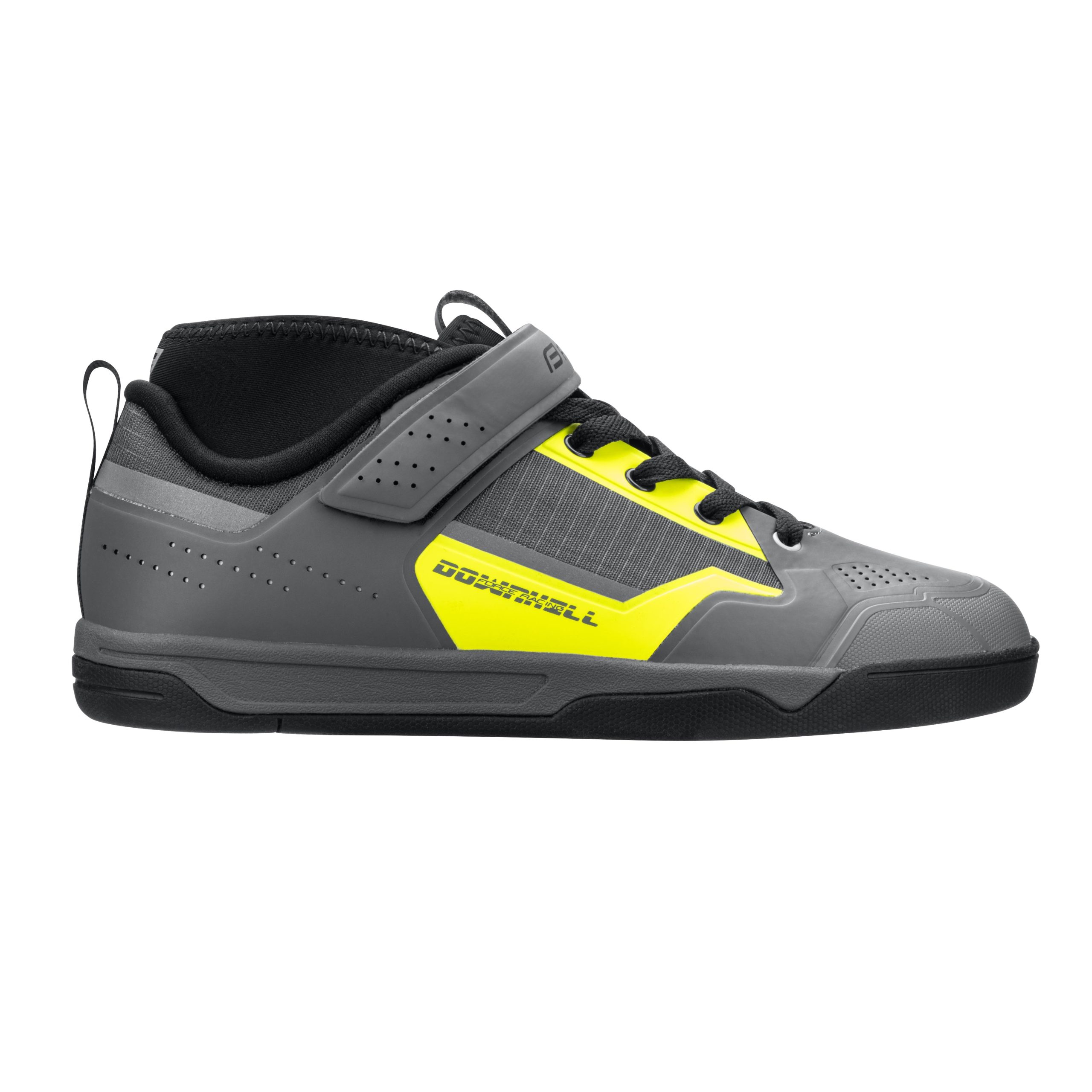 shoes FORCE DOWNHILL FLAT, grey-fluo 39