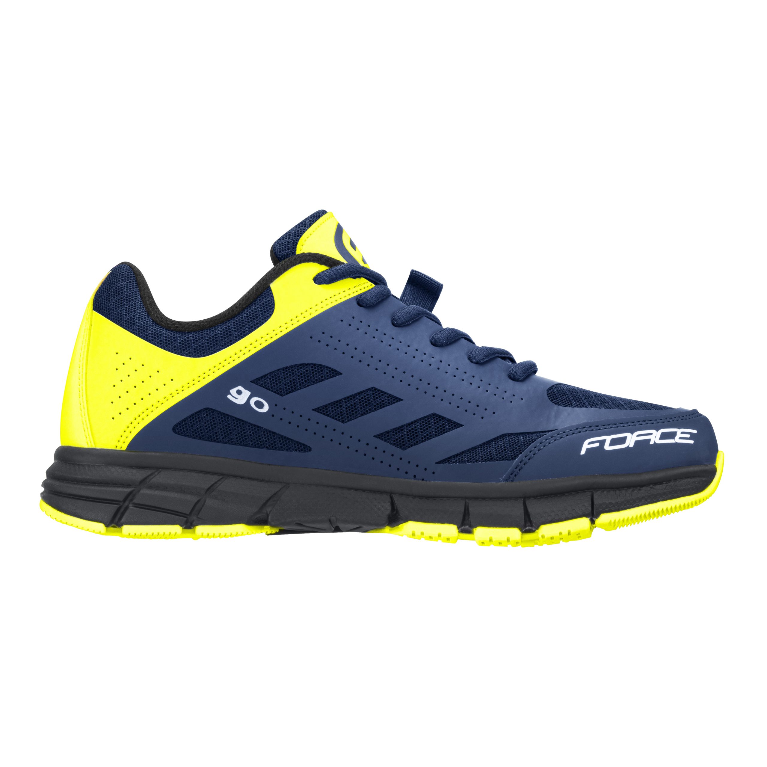 shoes FORCE GO, blue-fluo 36