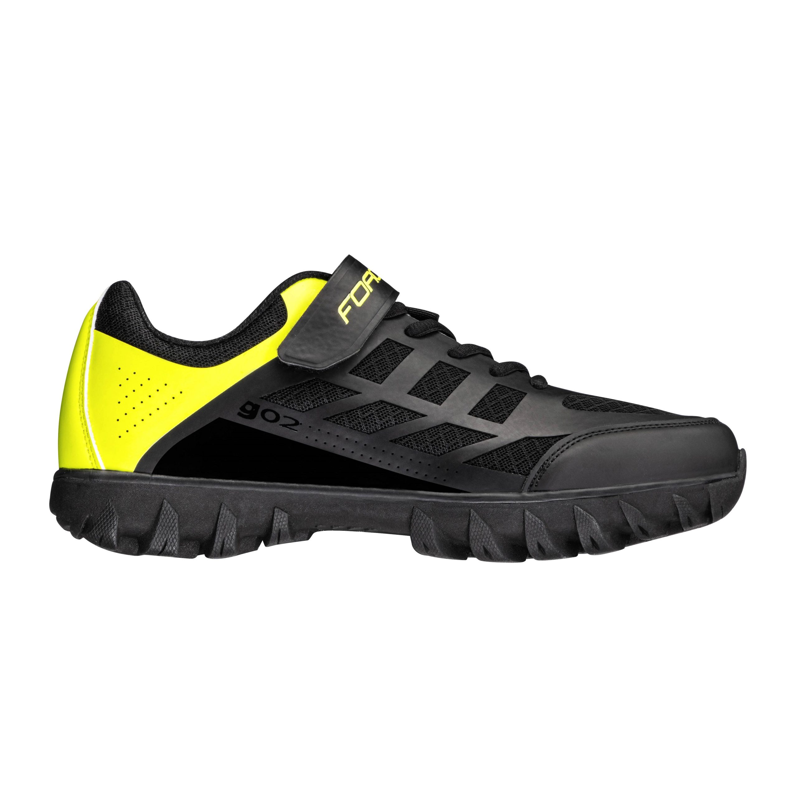 shoes FORCE GO2, black-fluo 38