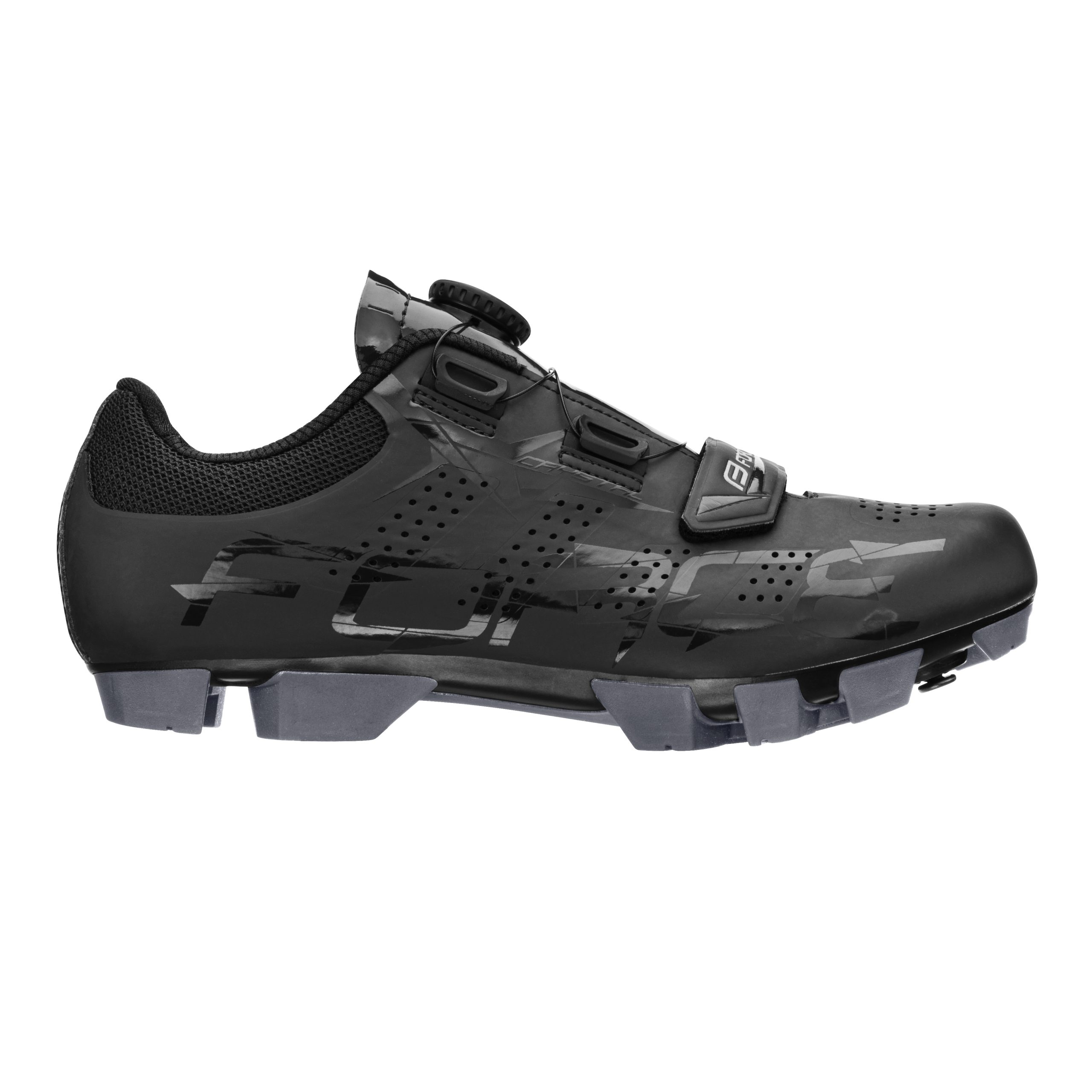 shoes FORCE MTB CRYSTAL21, black 45