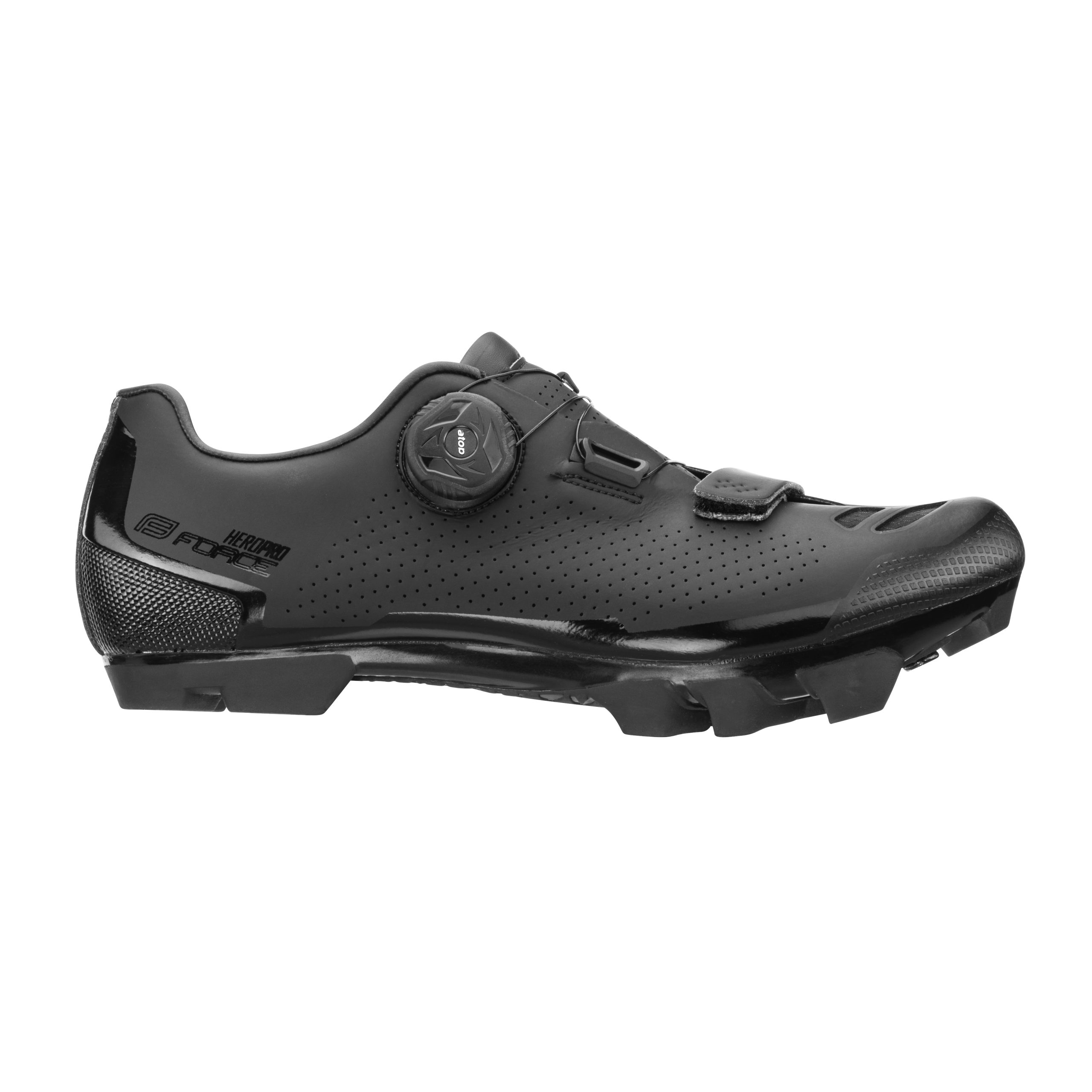 shoes FORCE MTB HERO PRO, black 36