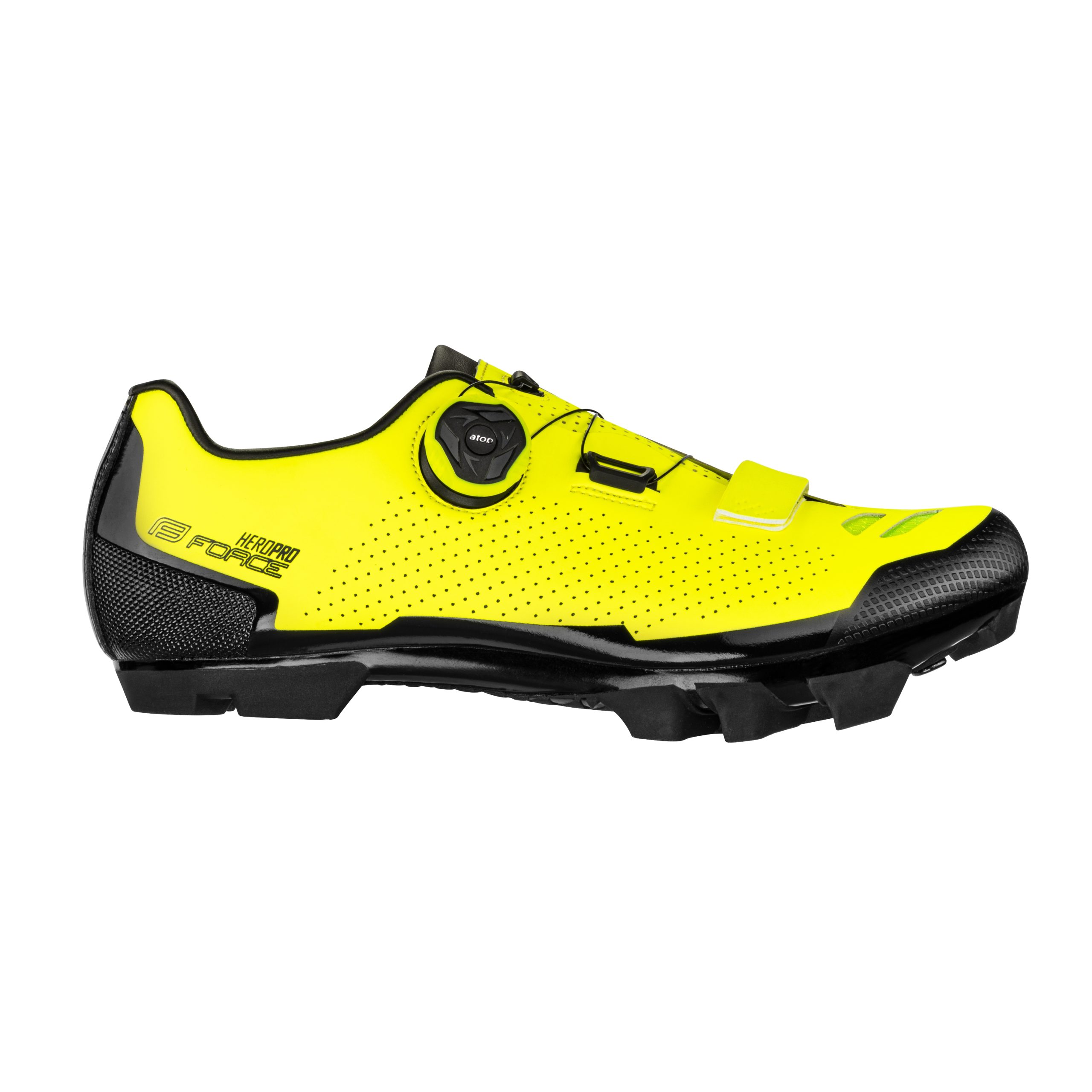 shoes FORCE MTB HERO PRO, fluo 36