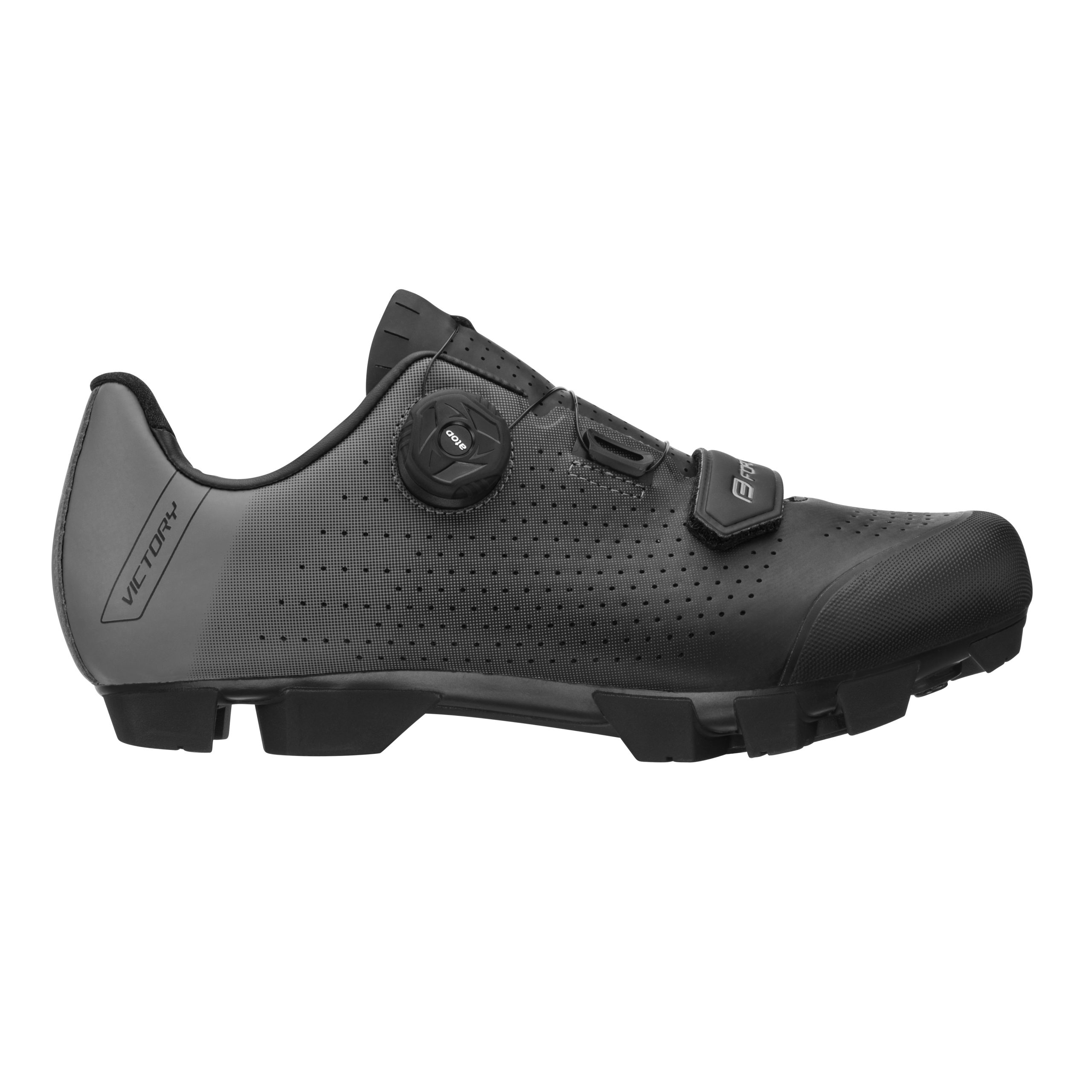 shoes FORCE MTB VICTORY, black-grey 36