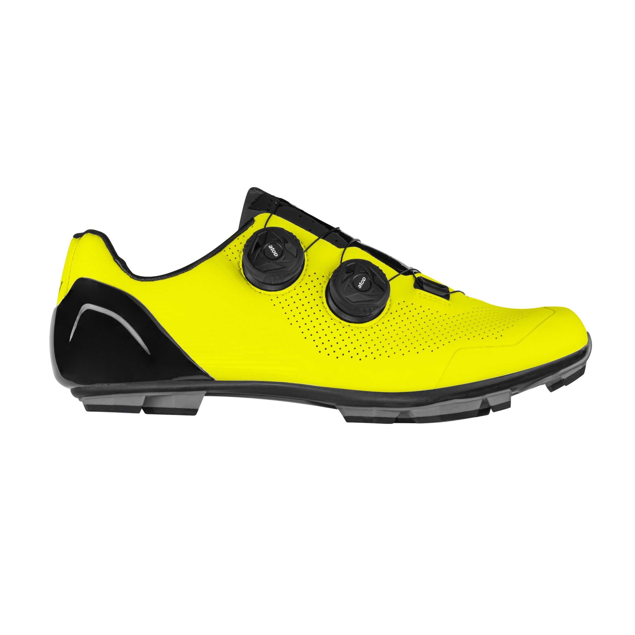 shoes FORCE MTB WARRIOR CARBON, fluo 41