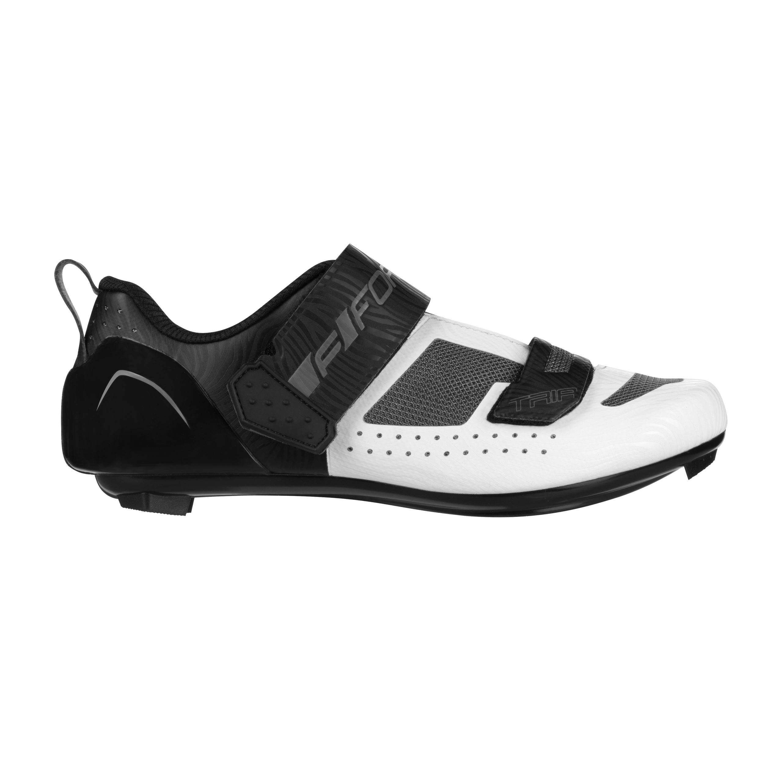 shoes FORCE ROAD TRIA, black-white 36