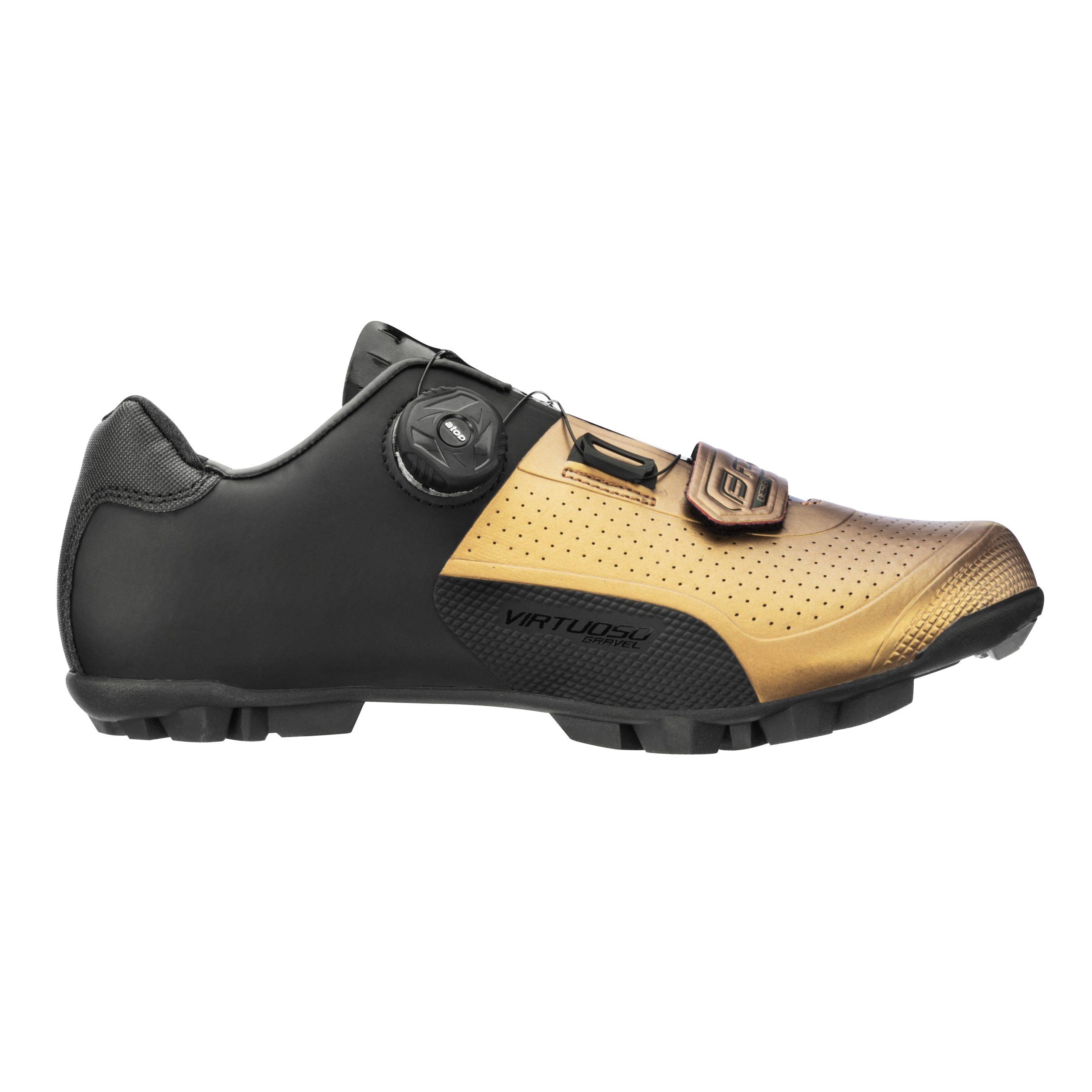 shoes FORCE VIRTUOSO GRAVEL, black-bronzová 46