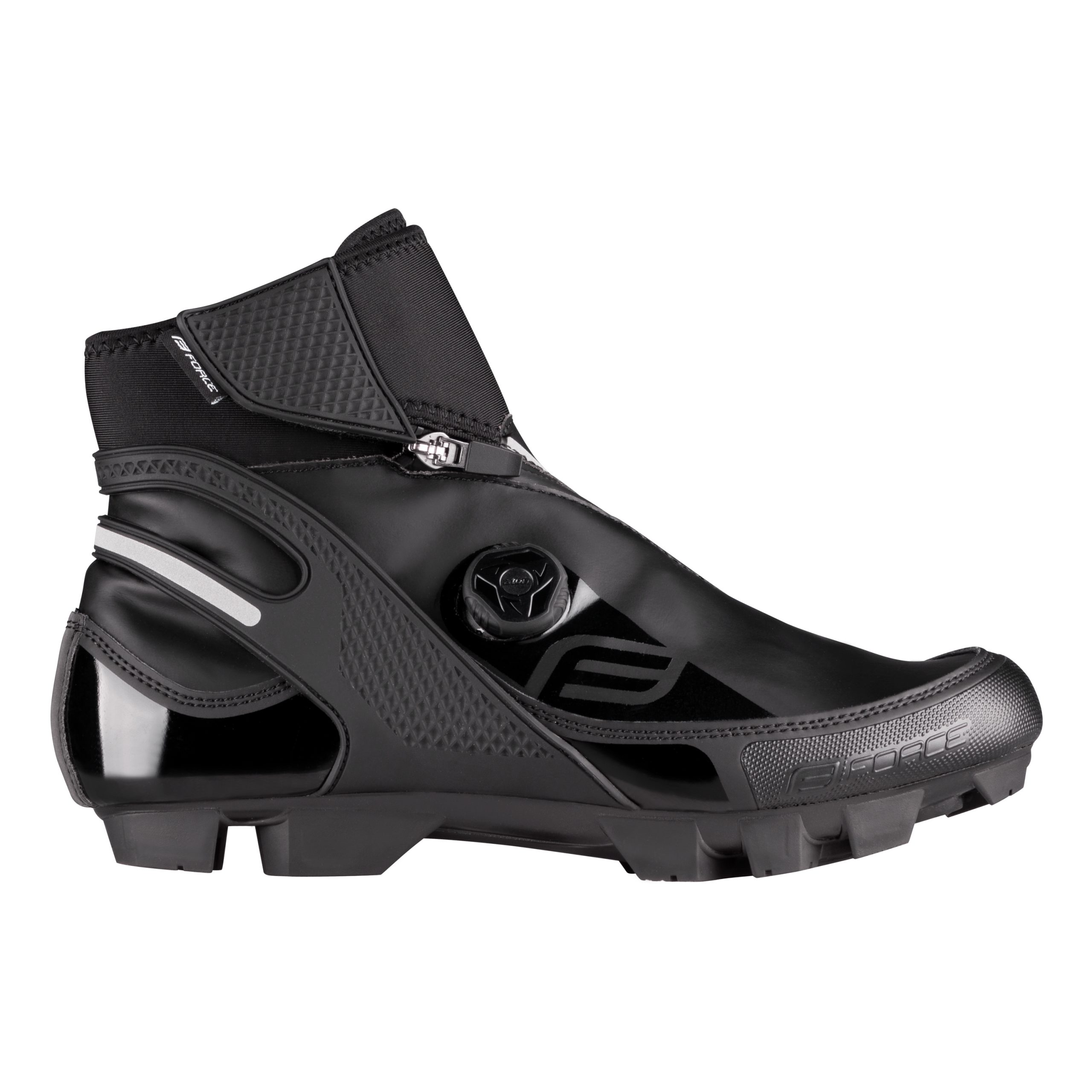 shoes winter FORCE MTB GLACIER, black 36