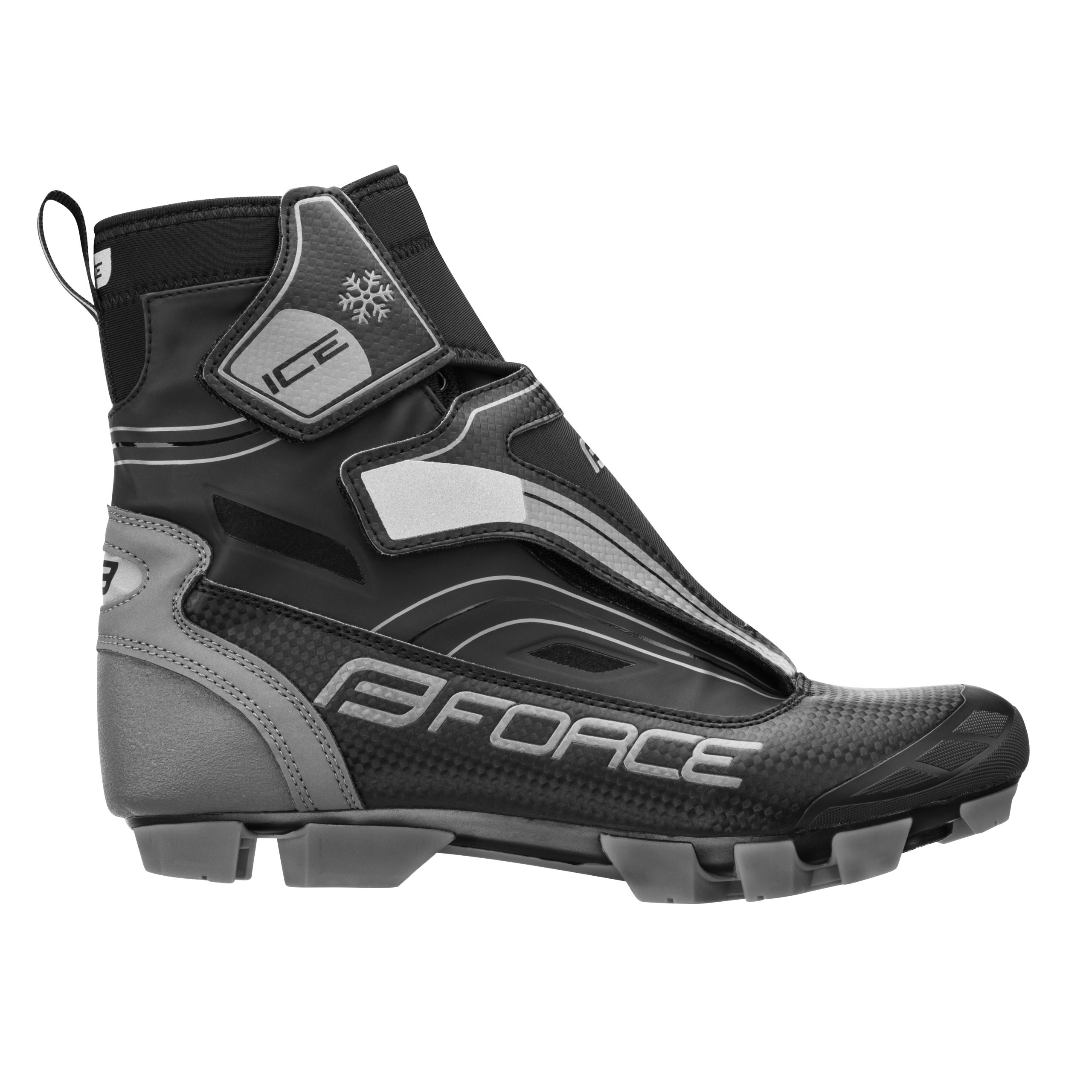 shoes winter FORCE MTB ICE21, black 37