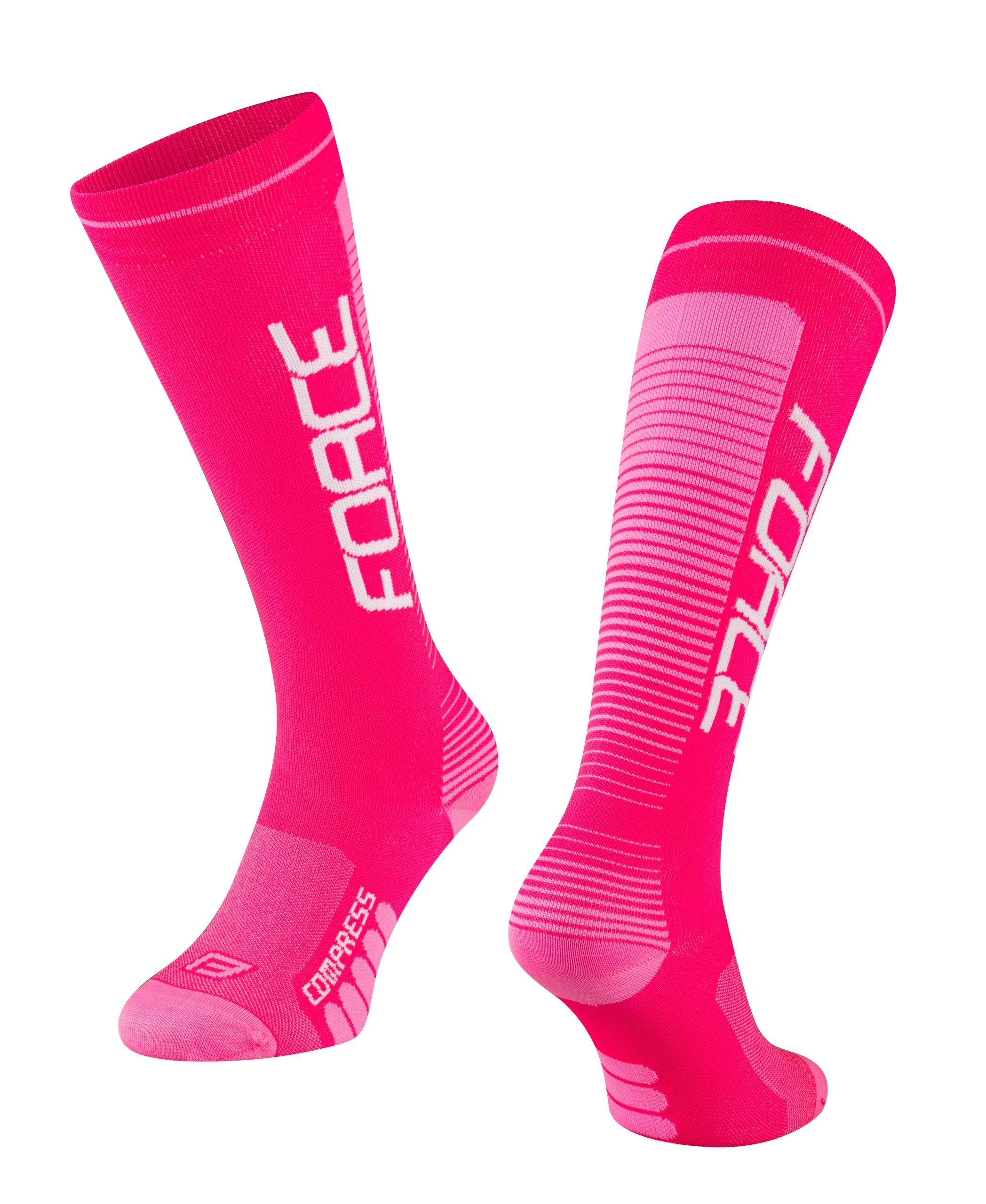 socks F COMPRESS, pink L-XL/42-47