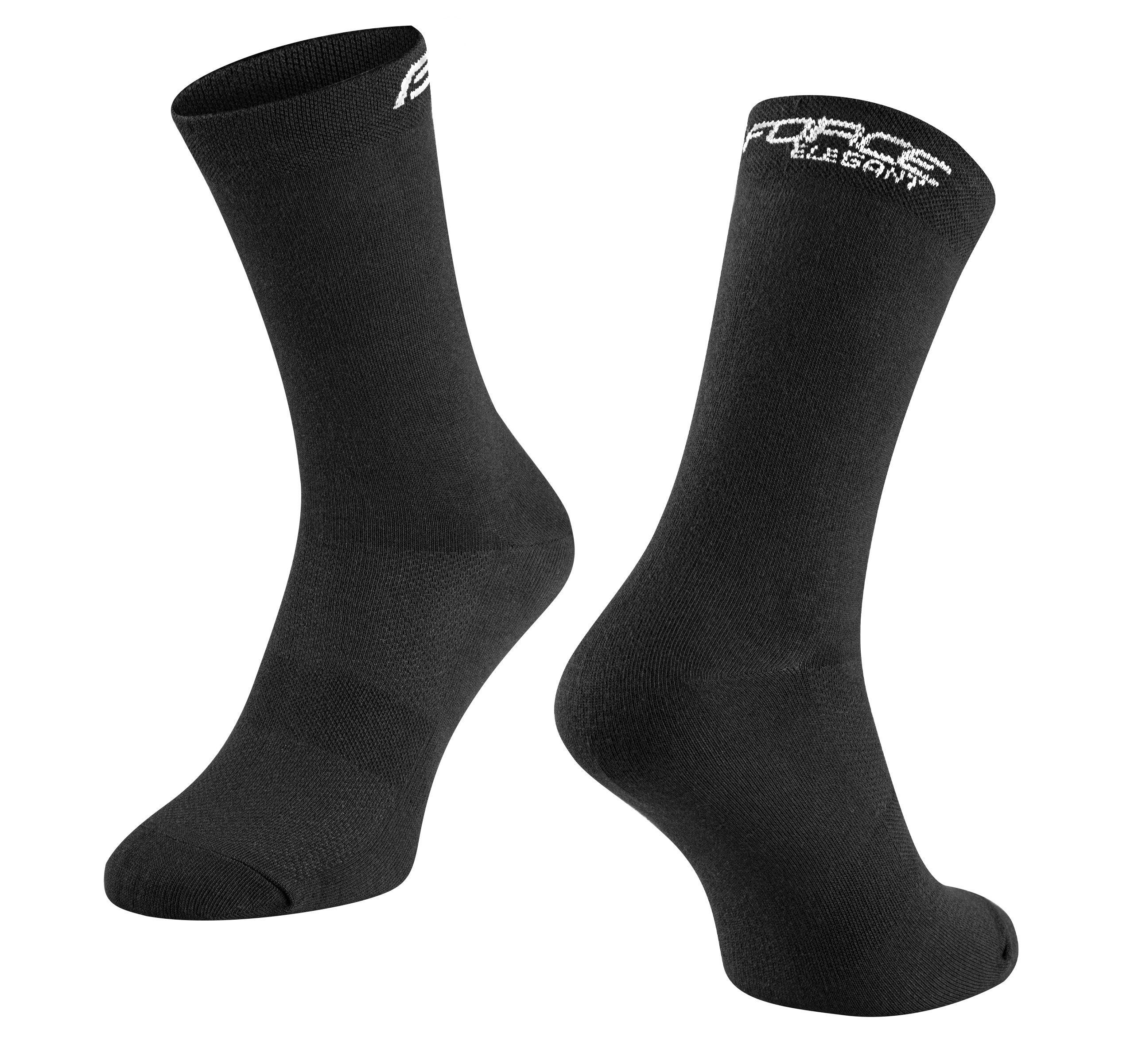 socks FORCE ELEGANT long, black L-XL/42-46