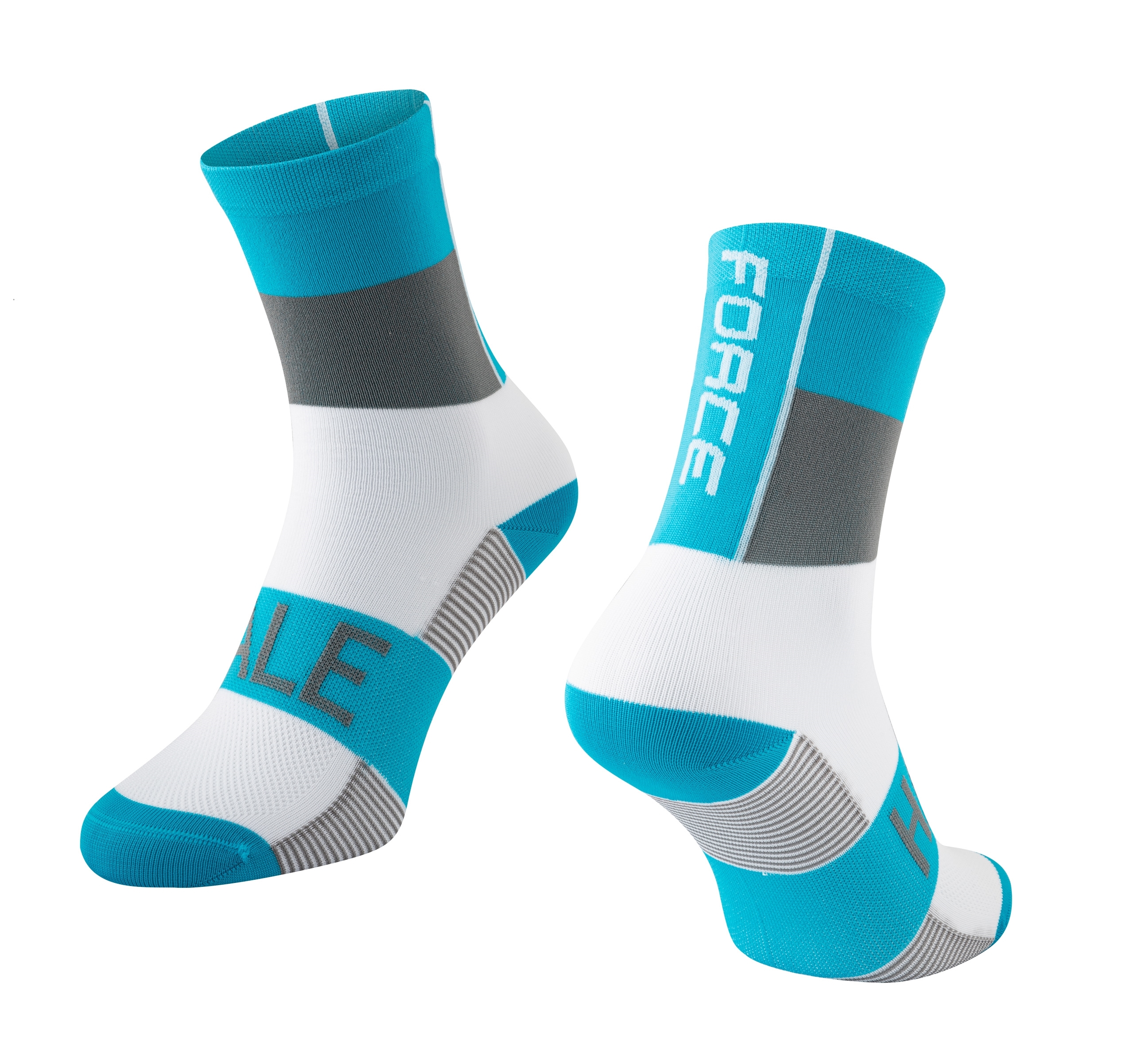 socks FORCE HALE, blue-grey-white S-M/36-41