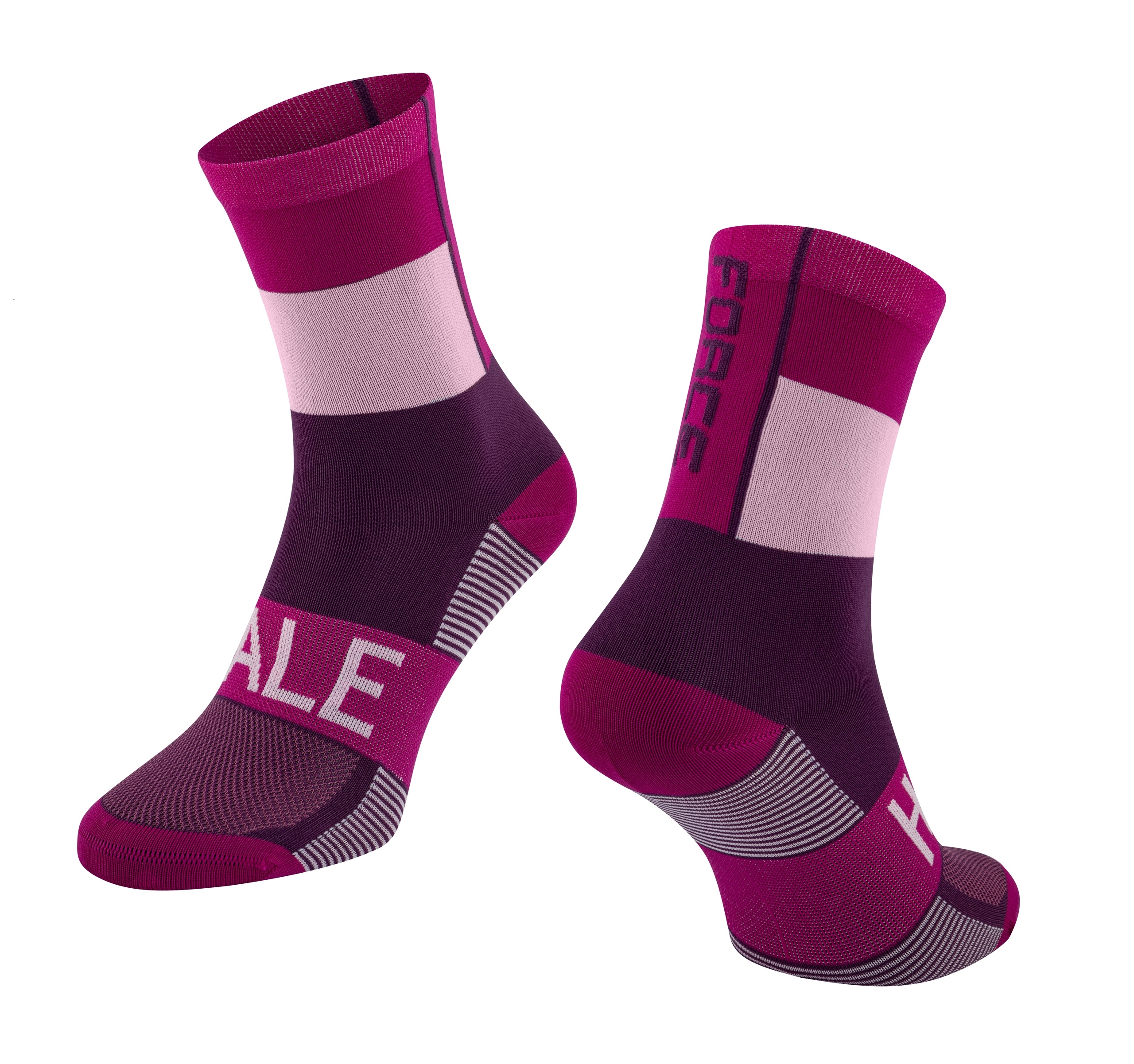 socks FORCE HALE, purple L-XL/42-47