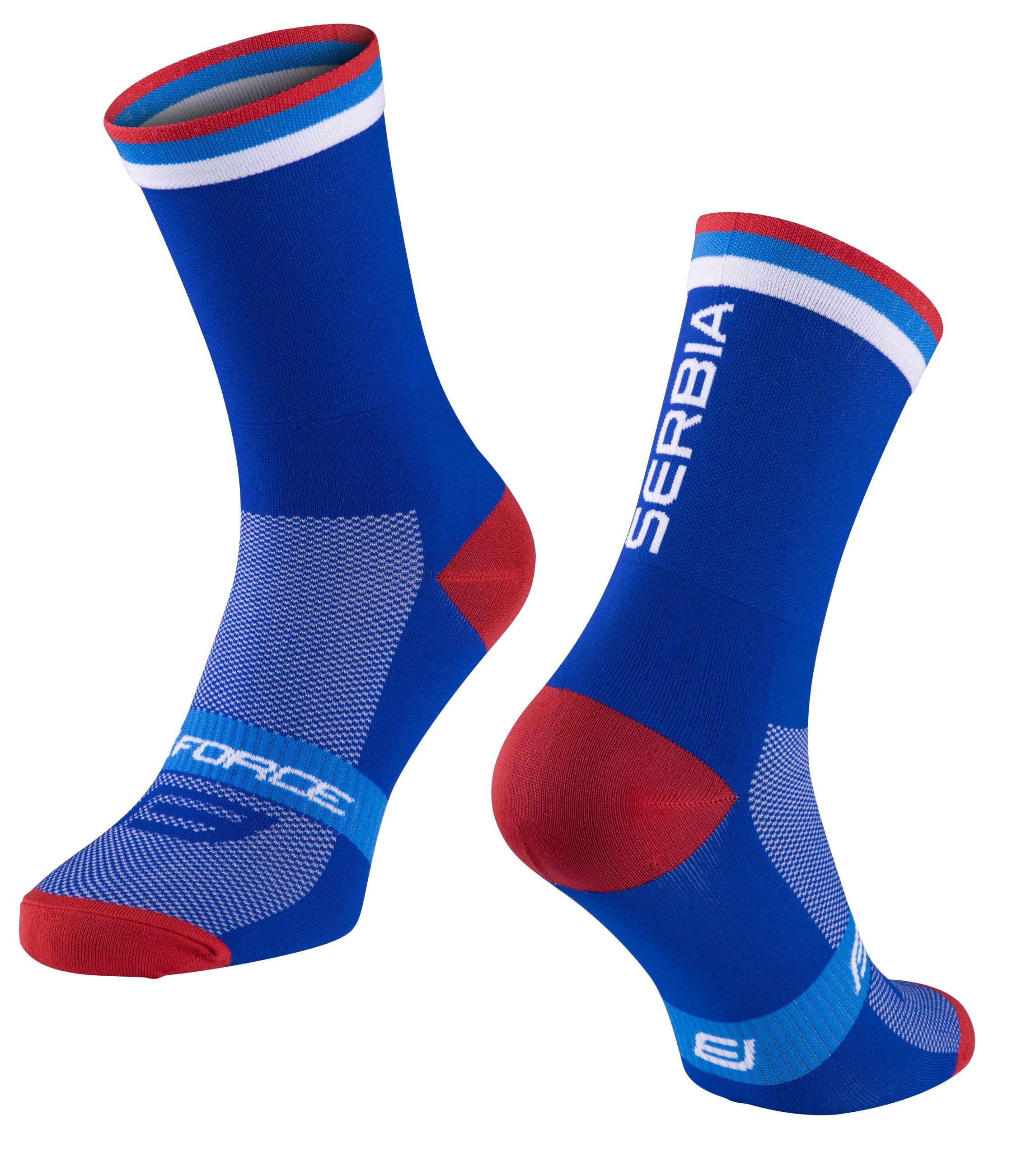 socks FORCE LONG PRO SERBIA L-XL/42-46