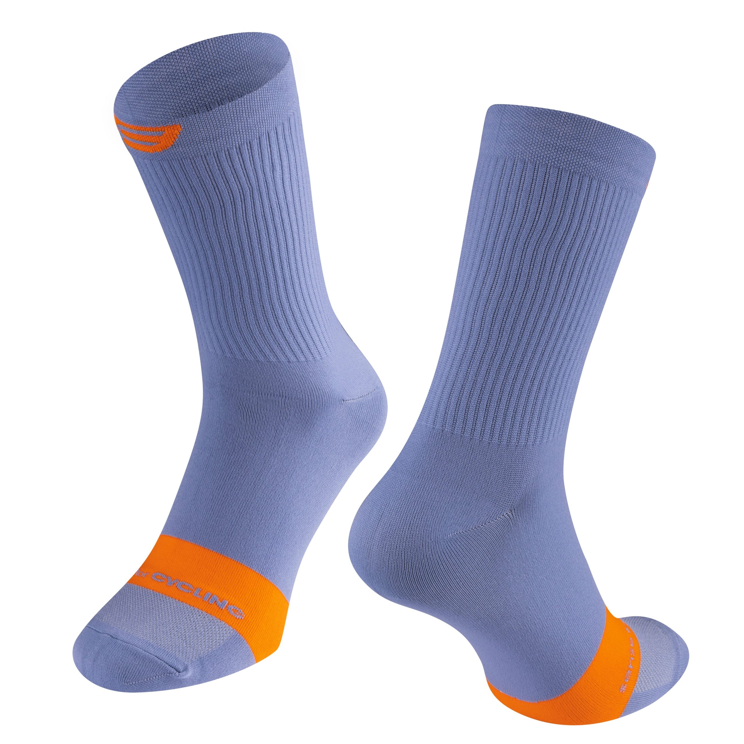 socks FORCE NOBLE, grey-orange L-XL/42-46