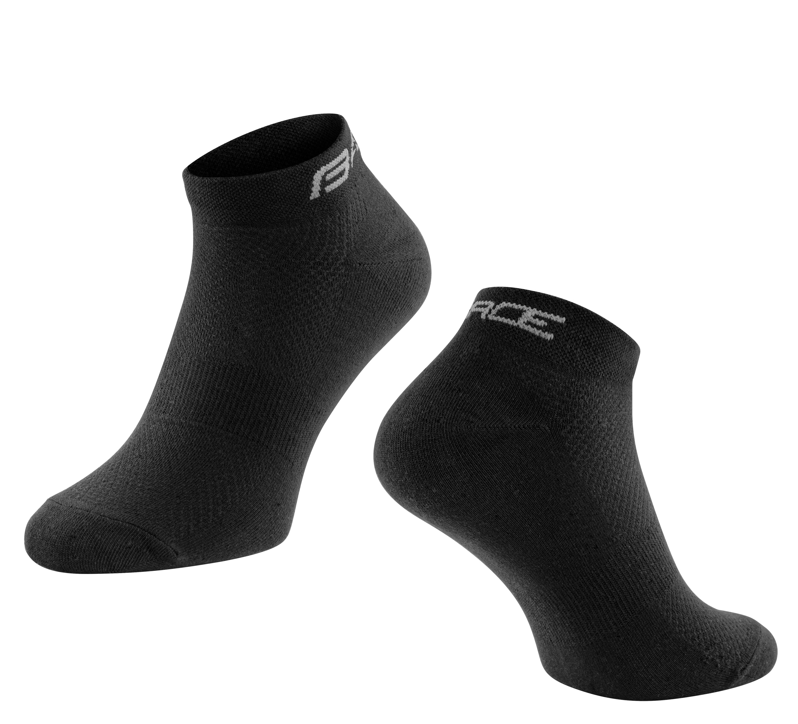 socks FORCE SHORT ankle, black L-XL/42-46