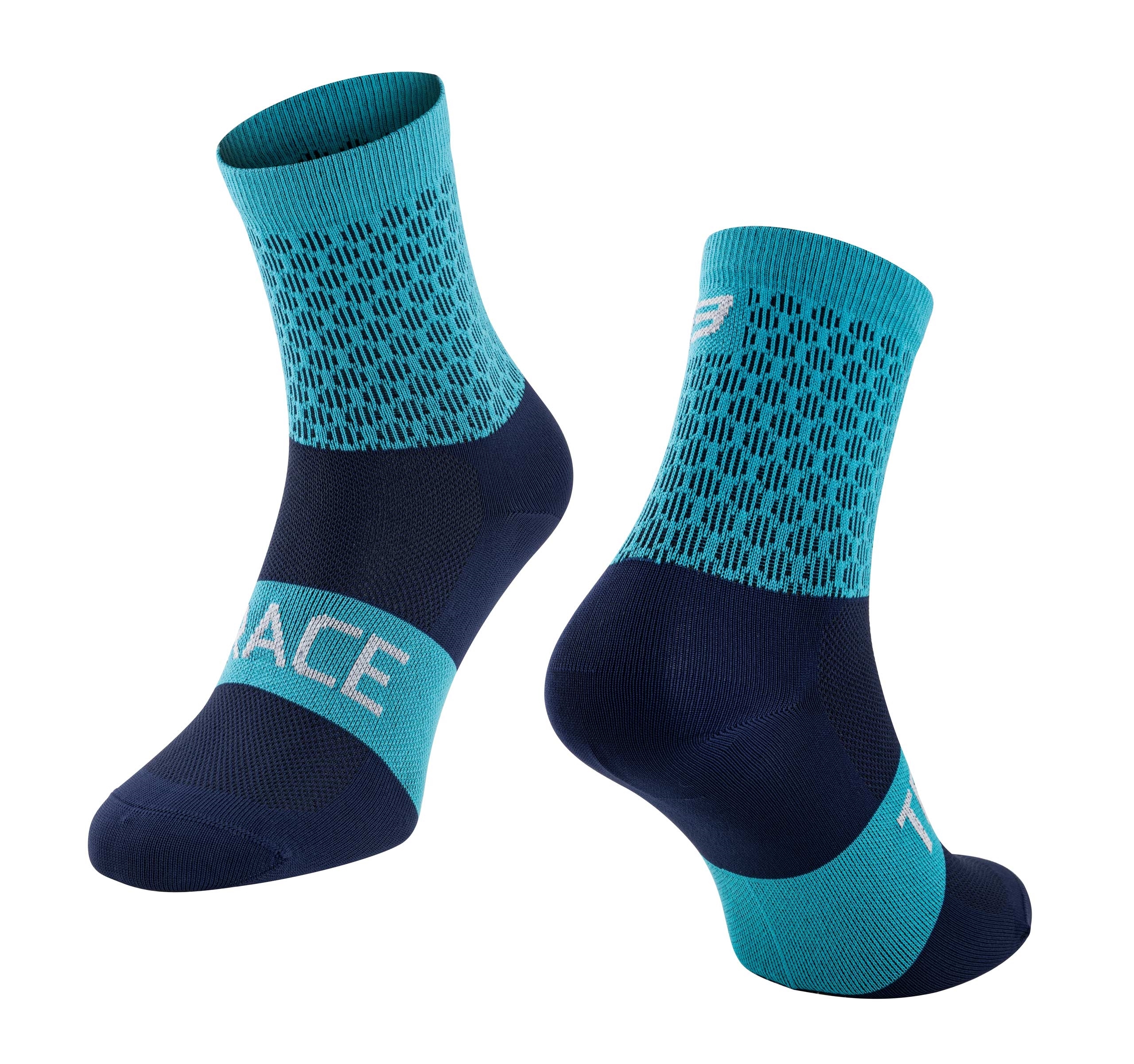 socks FORCE TRACE, blue L-XL/42-47