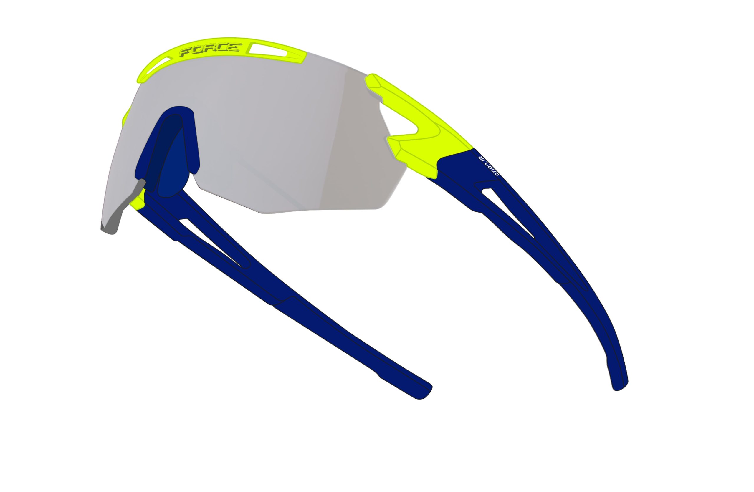 sunglasses F ARCADE, fluo-blue, fotochromic lens