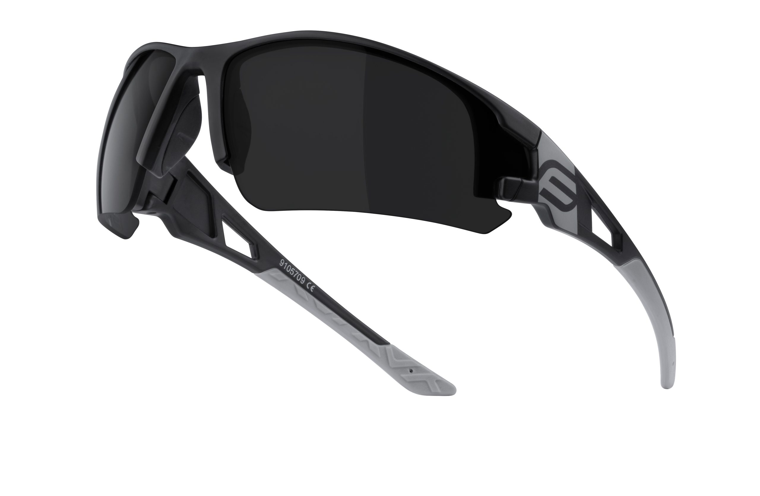 sunglasses FORCE CALIBRE black, mirr. black lens