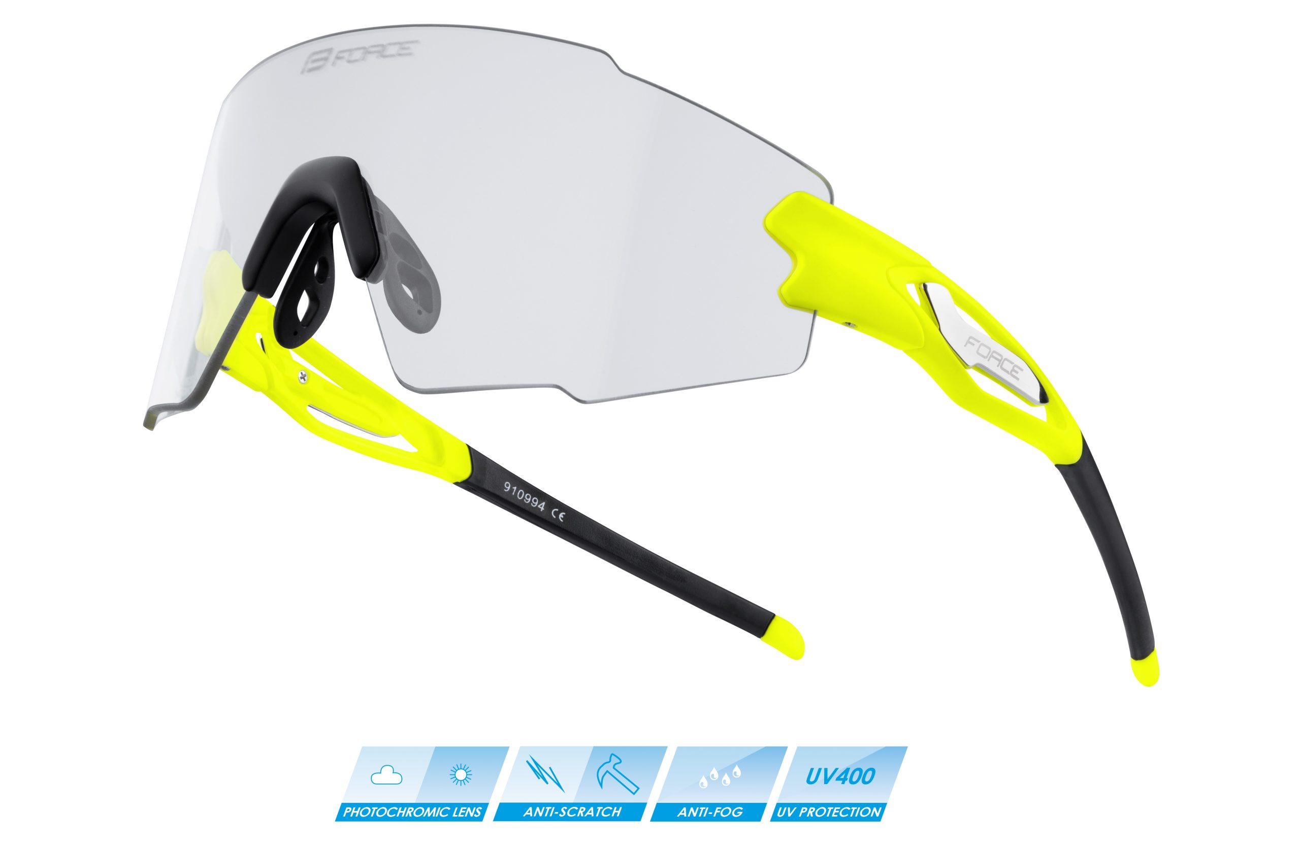 sunglasses FORCE MANTRA fluo, photochromic lens