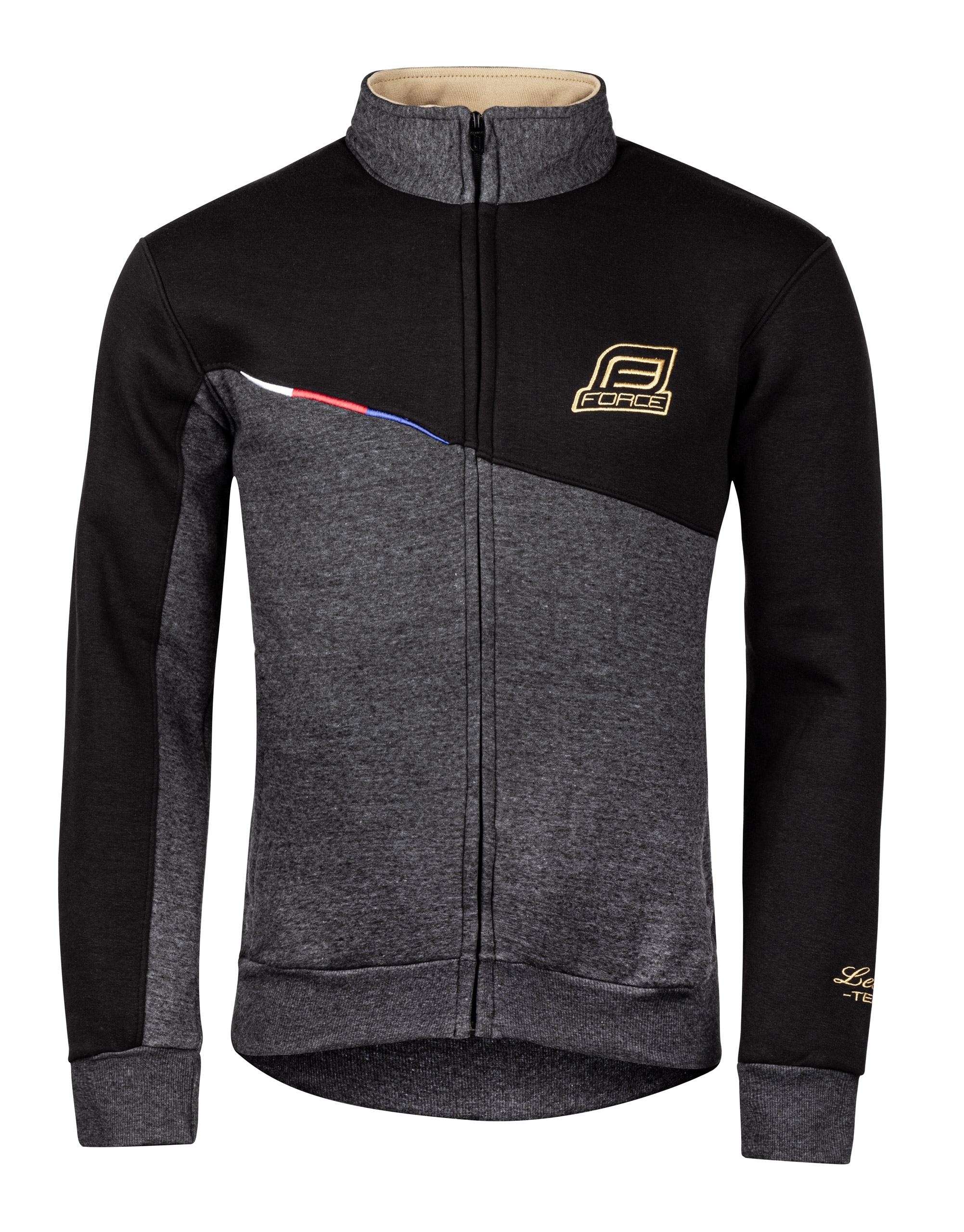 sweatshirt F LEADER 30 YEARS, grey-black M