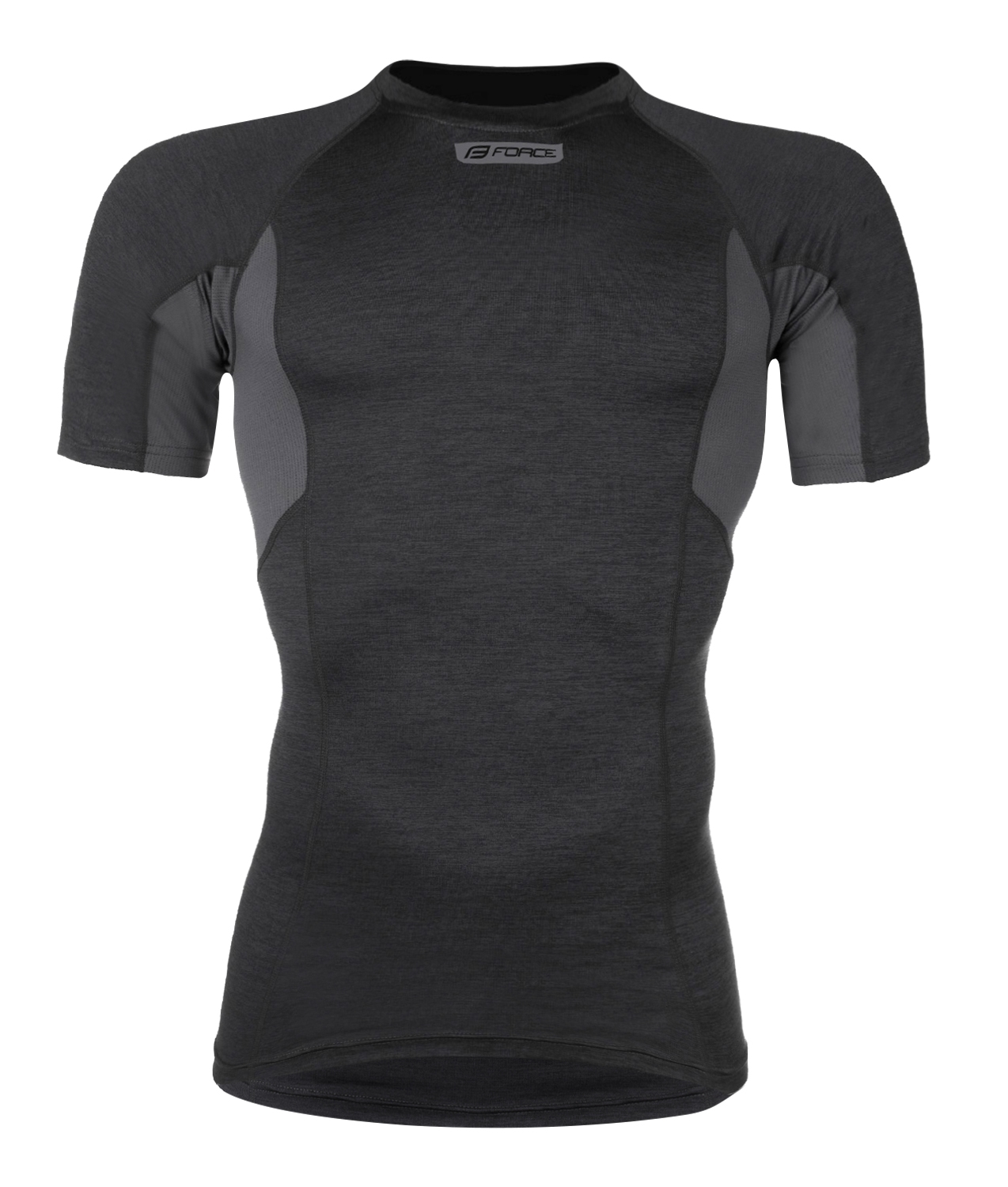 T-shirt/underwear F BREEZE short sleeves, grey S