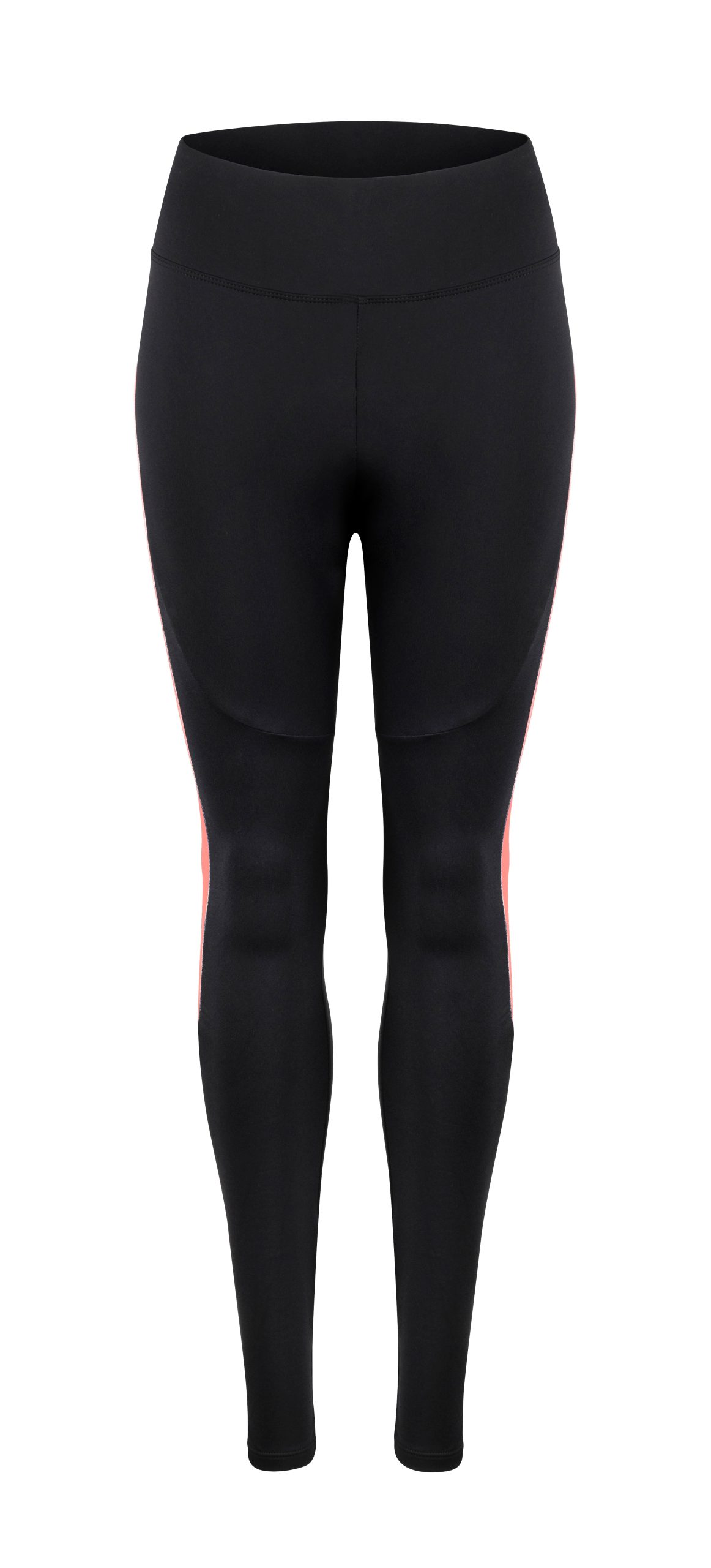 tights F RIDGE LADY without pad, black-apricot L