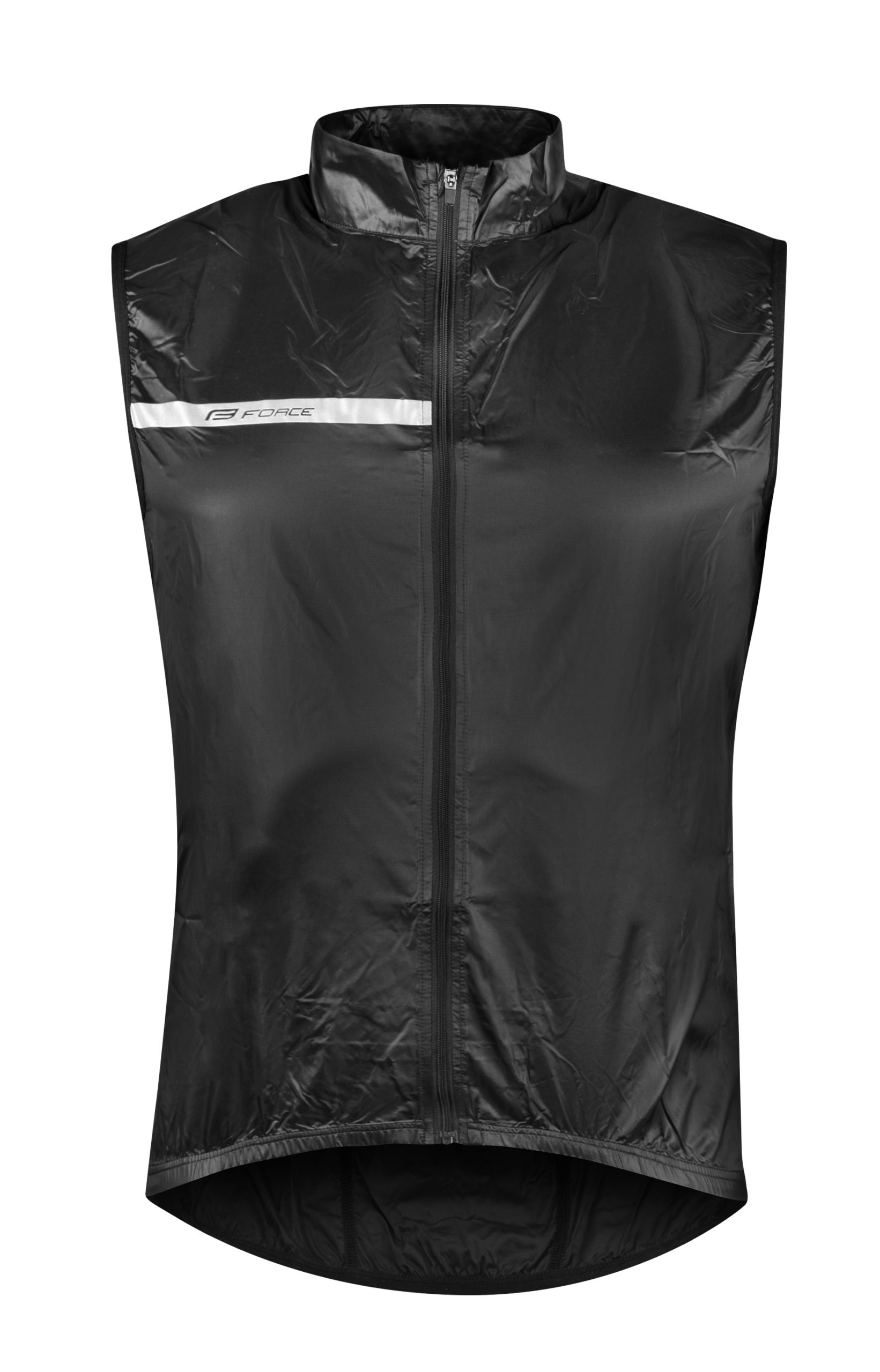 vest FORCE WINDPRO windproof, black 3XL